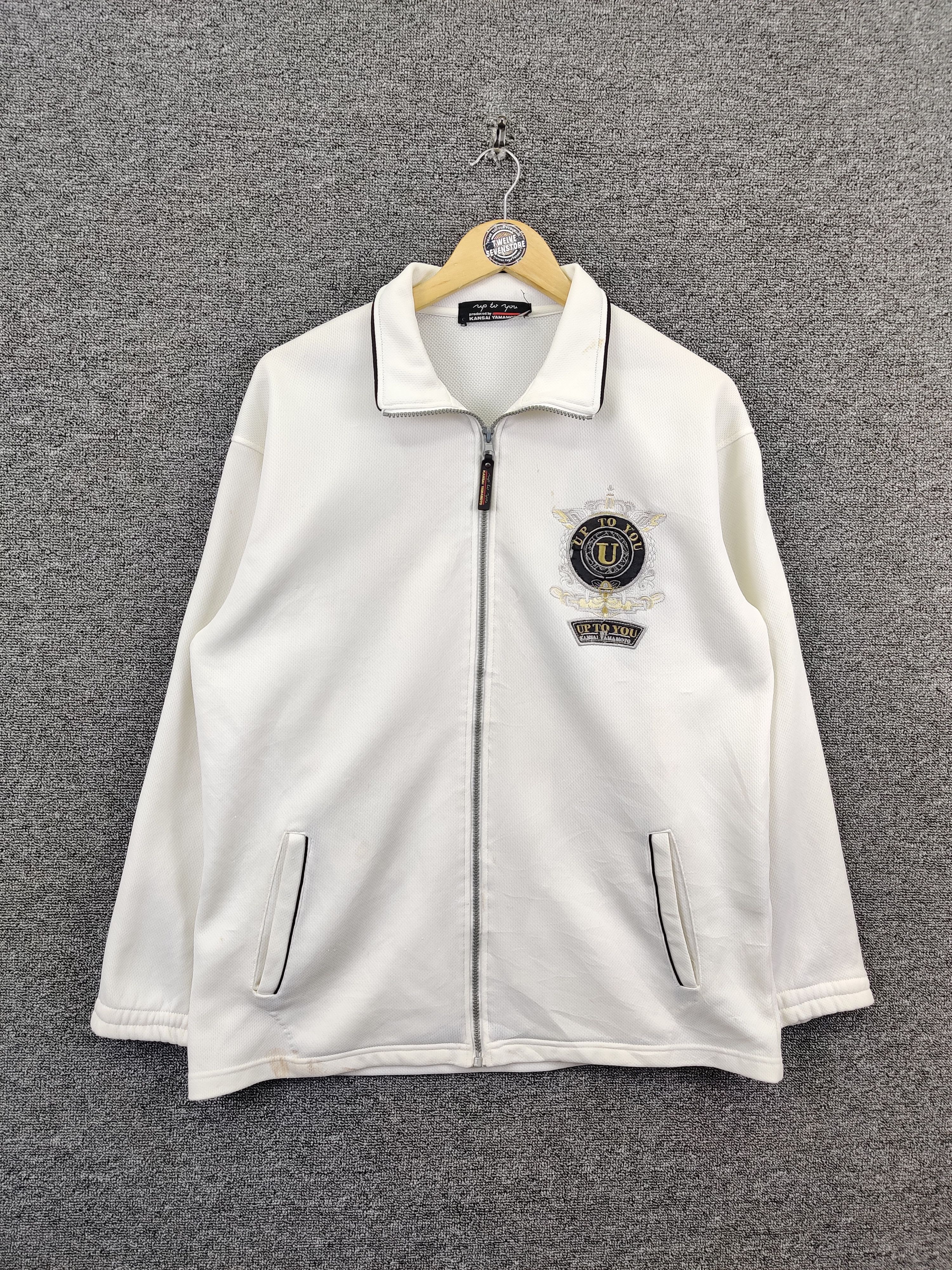 Kansai Yamamoto Vintage 90s Kansai Yamamoto Up To You Embroidery Jacket Size US M / EU 48-50 / 2 - 5 Thumbnail