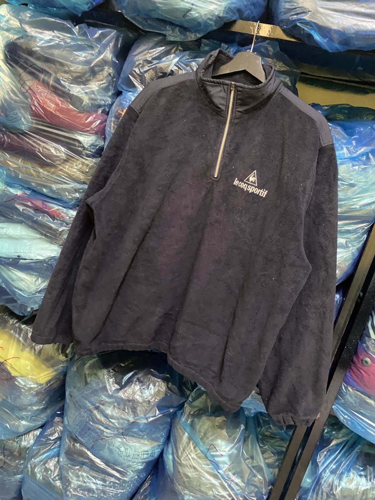 Le Coq Sportif VINTAGE LE COQ SPORTIF 1/4 ZIPPER FLEECE Size US L / EU 52-54 / 3 - 2 Thumbnail