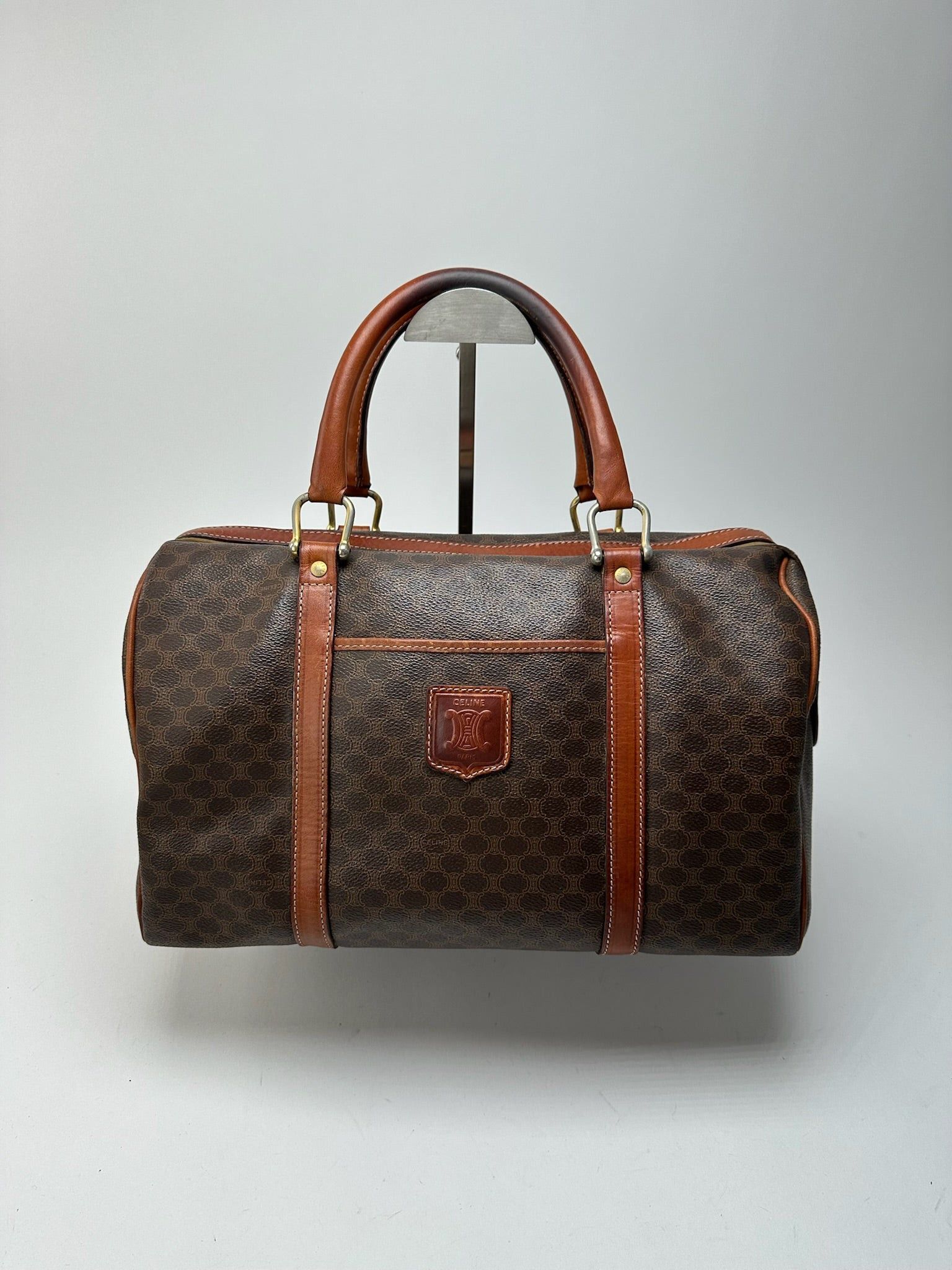 Celine Vintage Paris Mini Boston Bag brown Size ONE SIZE - 1 Thumbnail