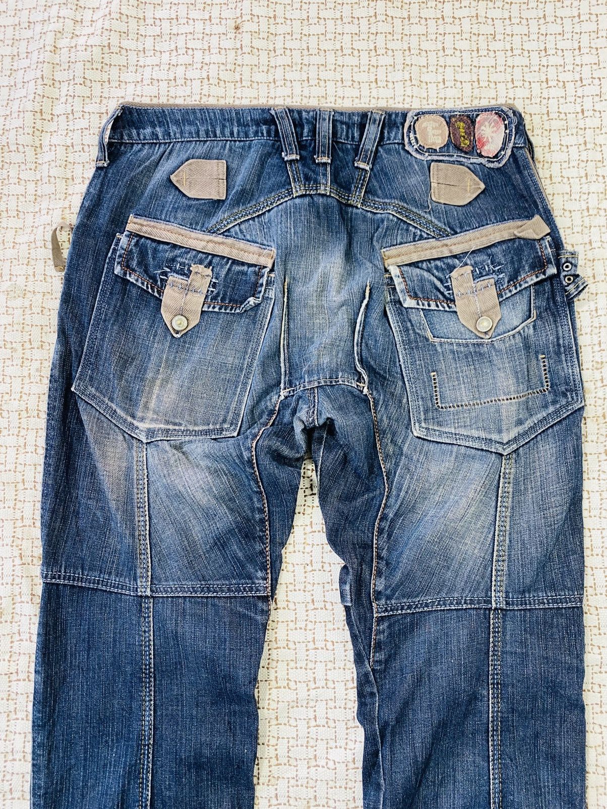 Marithe + Francois Girbaud Vintage Marithe Francois Girbaud Distressed Jeans Size US 34 / EU 50 - 16 Thumbnail