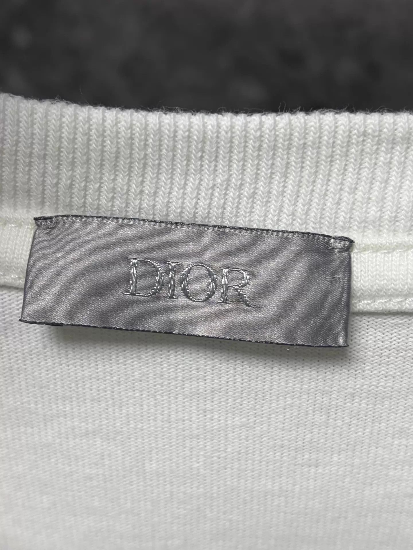 Dior Dior White Cotton Short Sleeve T-shirt XXXL Size US XXL / EU 58 / 5 - 3 Thumbnail