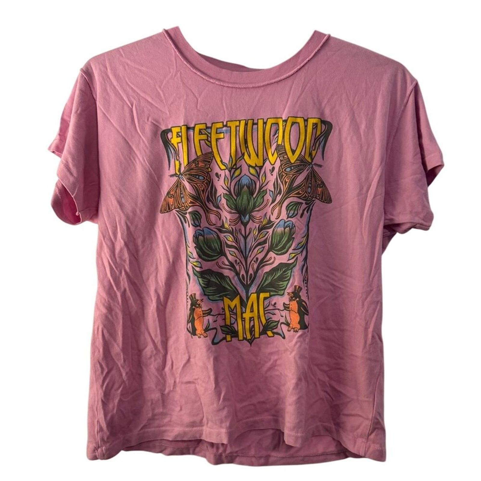 Daydreamer DAYDREAMER Fleetwood Mac Lilac Butterflies Reverse GF Tee Size M / US 6-8 / IT 42-44 - 8 Thumbnail