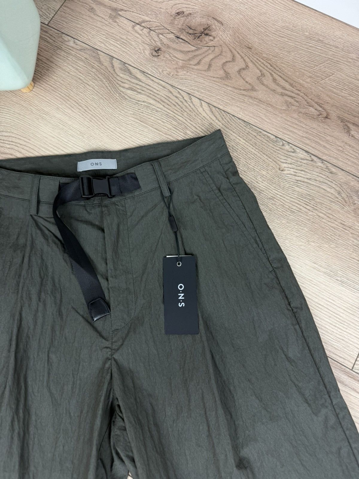 Japanese Brand ONS nylon baggy bermuda shorts Size US 29 - 5 Thumbnail
