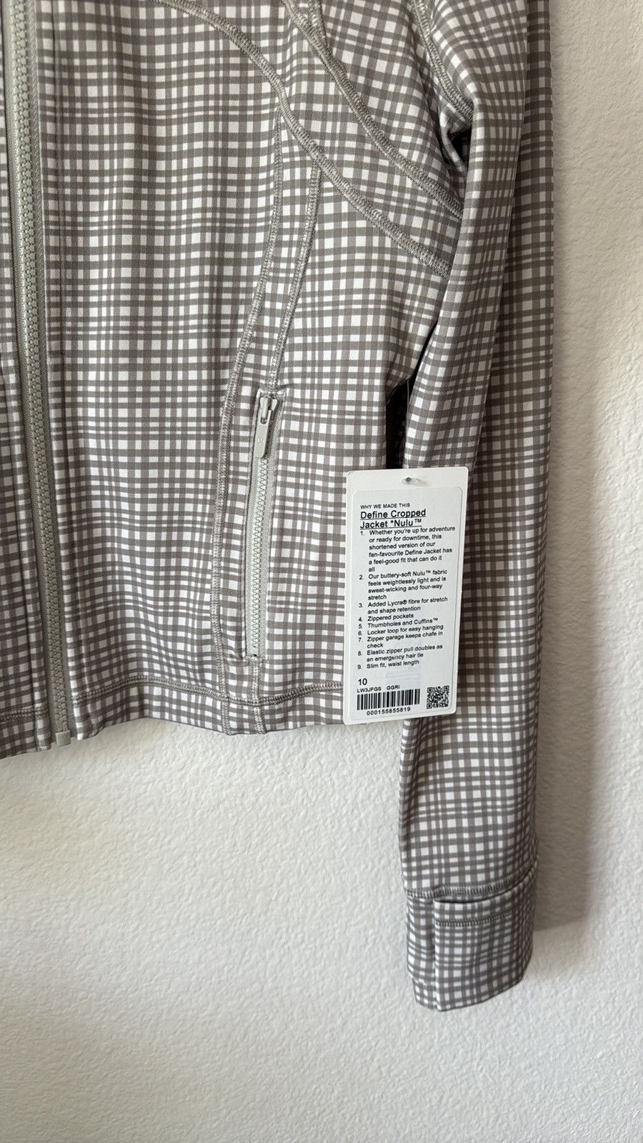 Lululemon Lululemon Athletica Lululemon Cropped Define color in GGRI Size L / US 10 / IT 46 - 8 Thumbnail