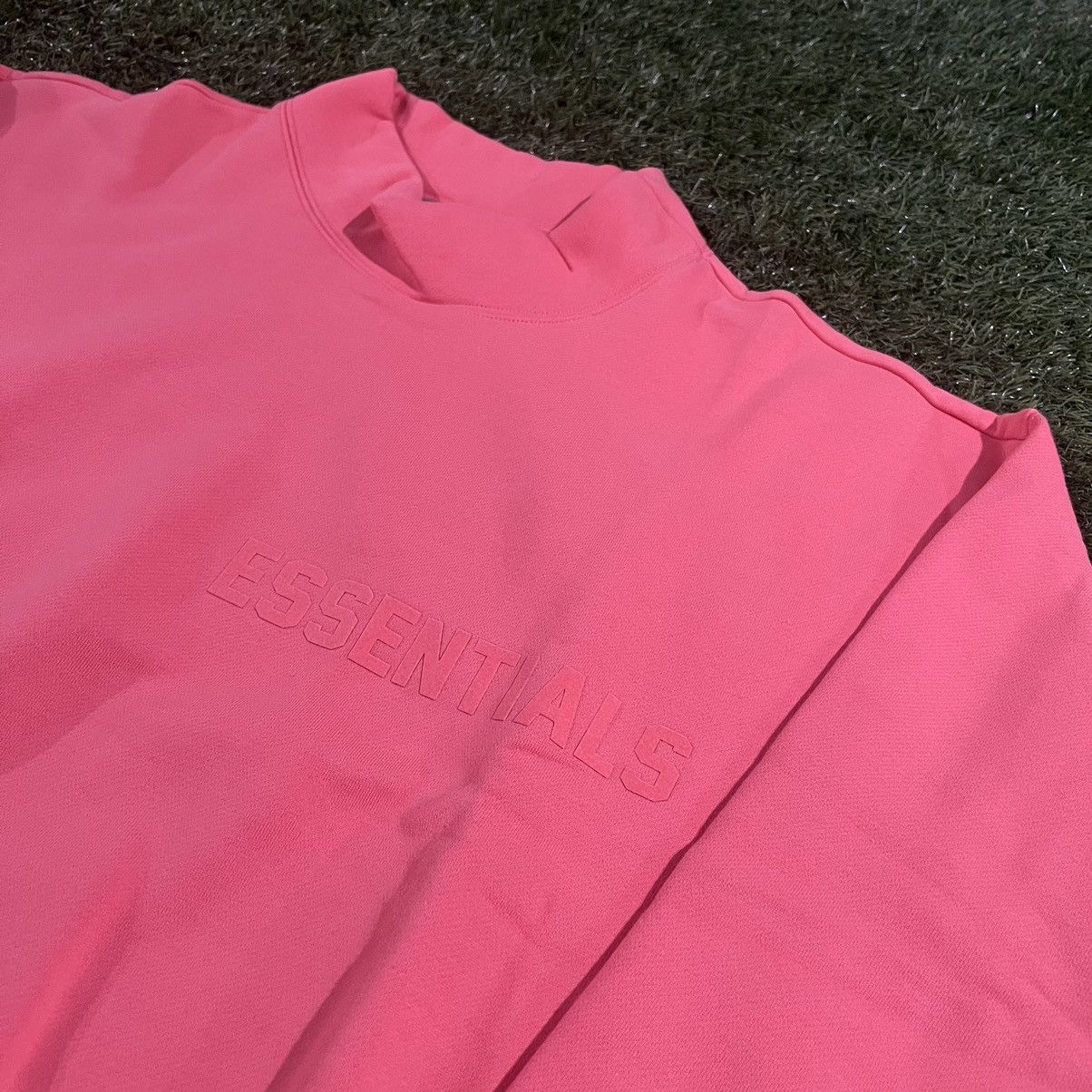 Essentials Fear Of God Essentials MockNeck Coral Sweater Size XS Size US XS / EU 42 / 0 - 2 Thumbnail