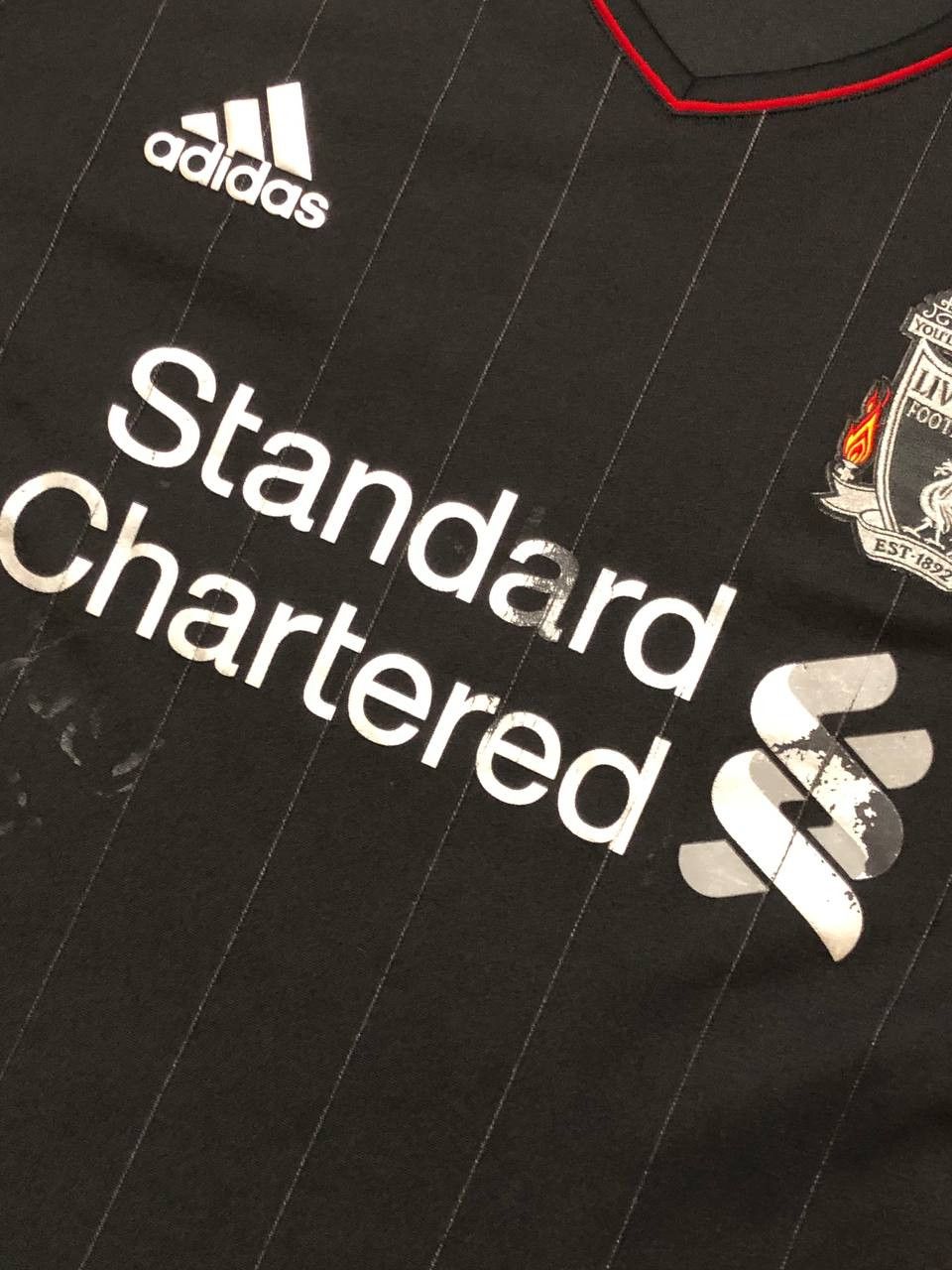 Adidas Vintage Jerseys black Adidas climacool LIVERPOOL T-Shirt Y2K Size US XL / EU 56 / 4 - 12 Thumbnail