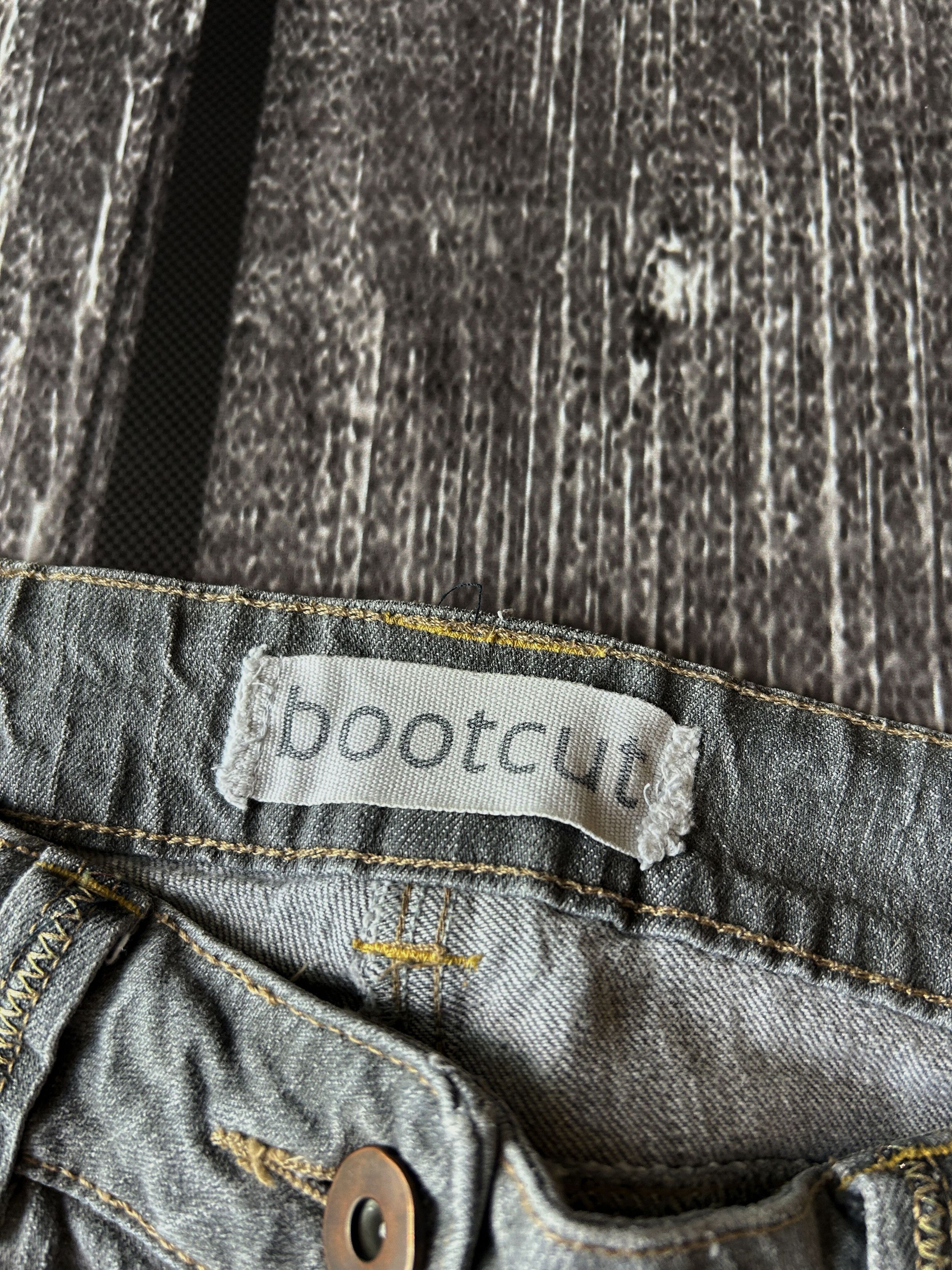 Other Bootcut Gray Wide Leg Denim Jeans Vintage Washed Y2K Style Size US 30 / EU 46 - 12 Thumbnail