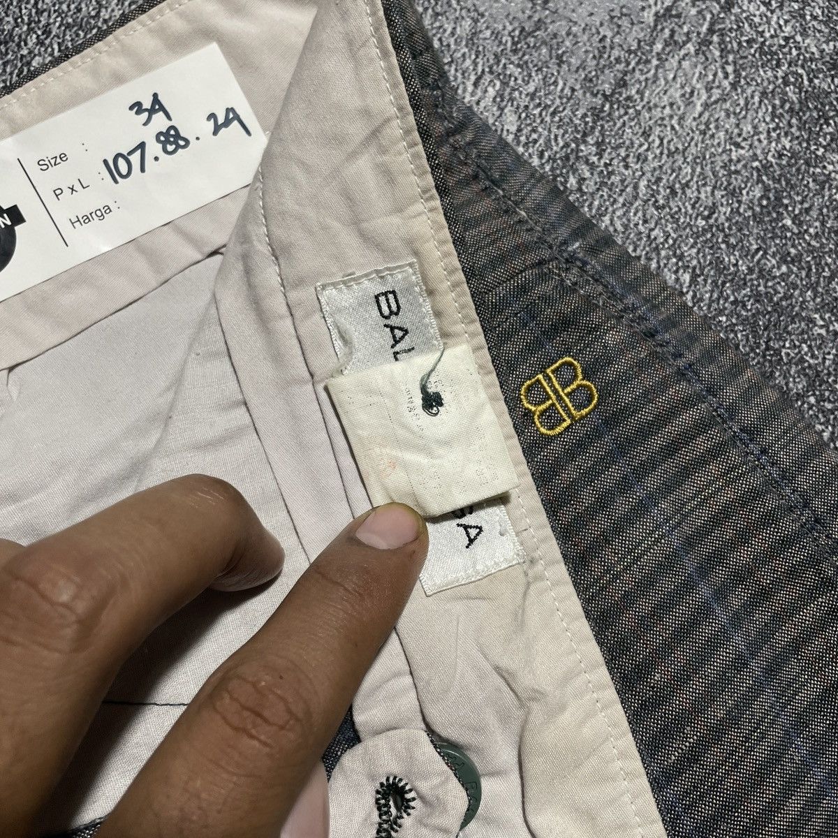 Balenciaga Rare Balenciaga Long Pants Size US 33 - 8 Thumbnail