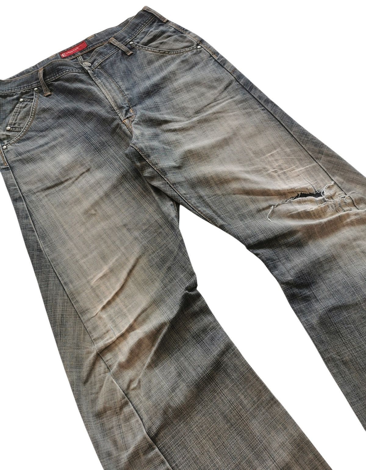 Edwin Vintage Edwin Distressed Style Tribal Size US 32 / EU 48 - 1 Thumbnail