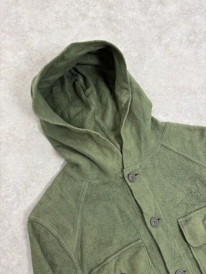 Polo Ralph Lauren 2010s Ralph Lauren Green Hooded Buttoned Jacket Size US S / EU 44-46 / 1 - 5 Thumbnail