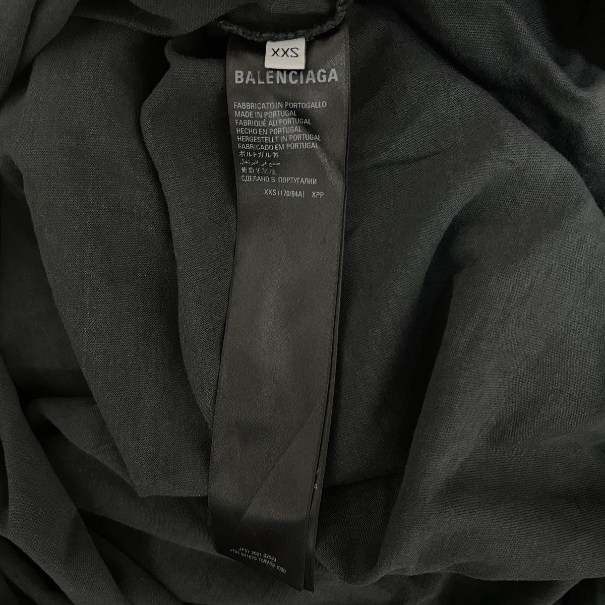 Balenciaga Balenciaga Authentic Logo T-Shirt Size US XXS / EU 40 - 5 Thumbnail