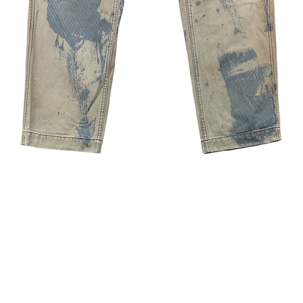 Japanese Brand REPACK japanesebrand double knee bleach jeans Size US 32 / EU 48 - 14 Thumbnail