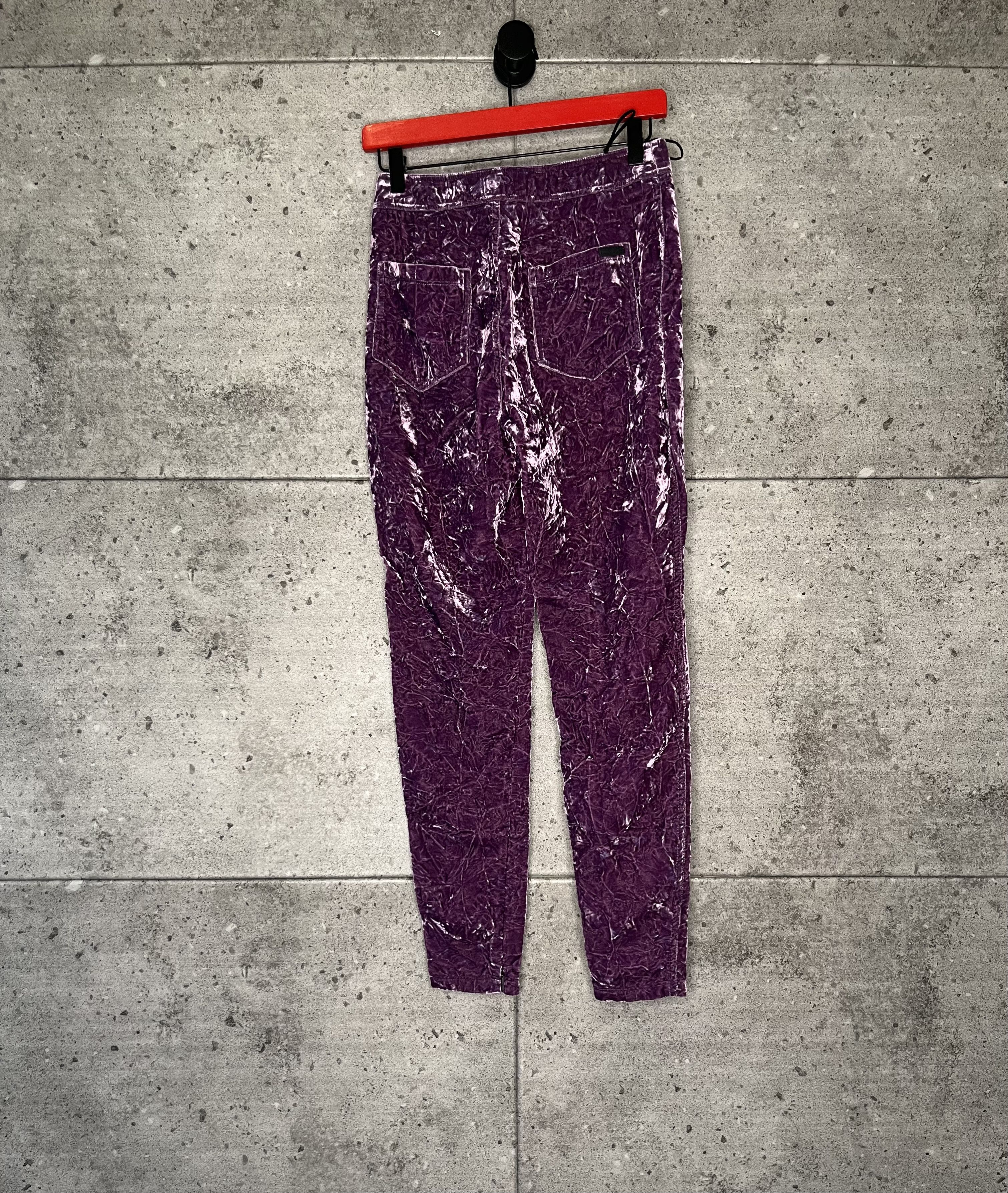 Hedi Slimane × Saint Laurent Paris × Yves Saint Laurent Saint laurent hedi silmane velour runway pants Size US 26 / EU 42 - 2 Thumbnail