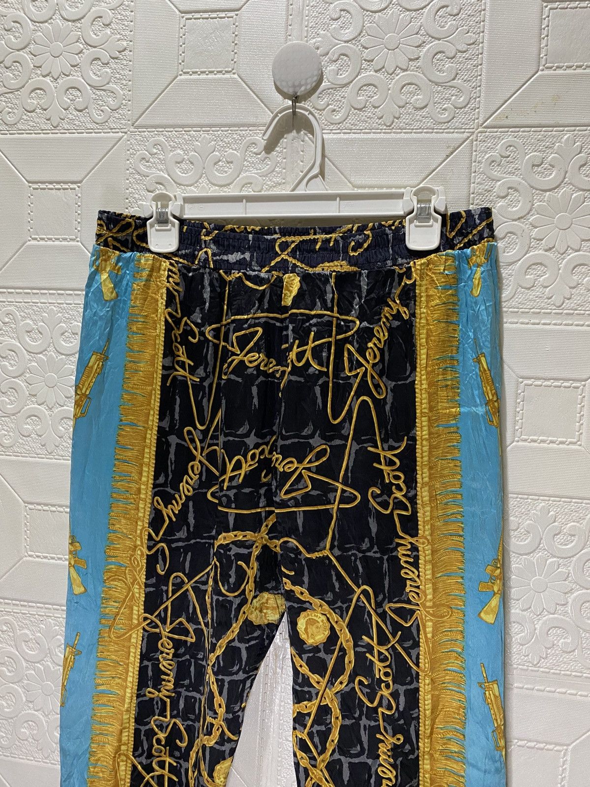 Jeremy Scott Jeremy Scott Verly Hills Satin Pants Size 31" - 2 Thumbnail