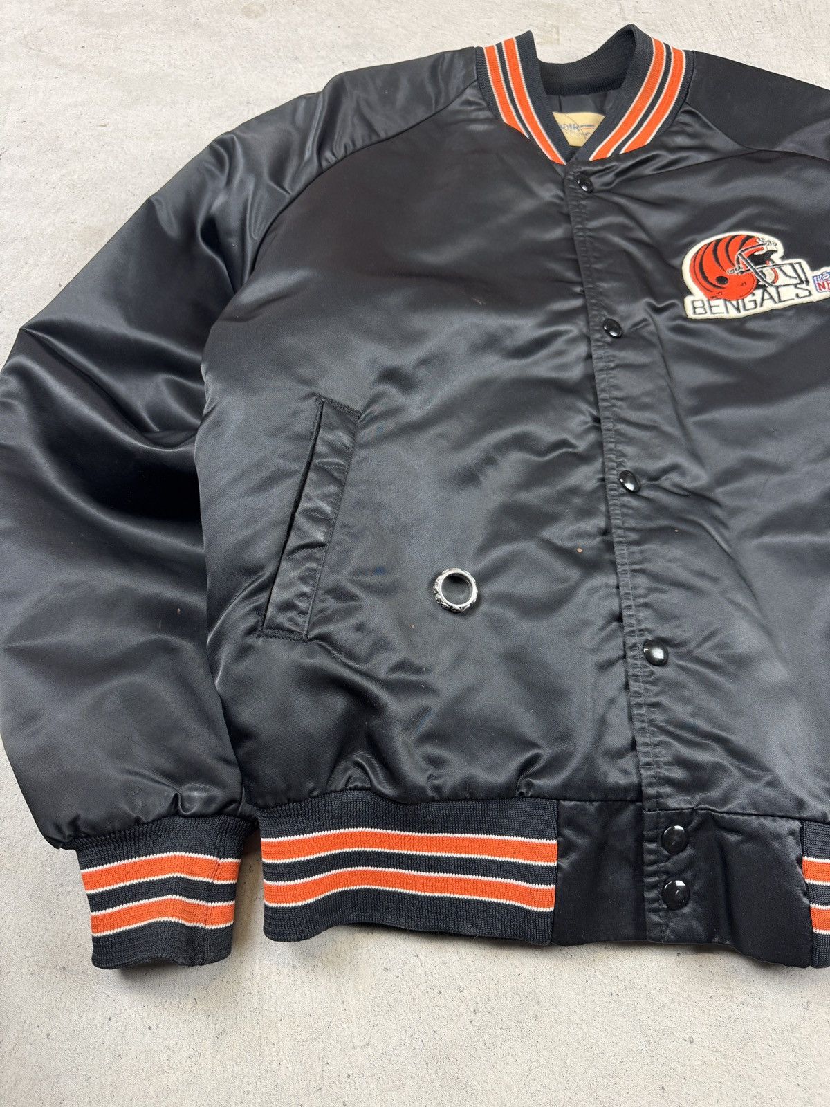 Chalk Line × Vintage 1990’s Bengals Chalk Line Bomber Jacket Size US L / EU 52-54 / 3 - 2 Thumbnail