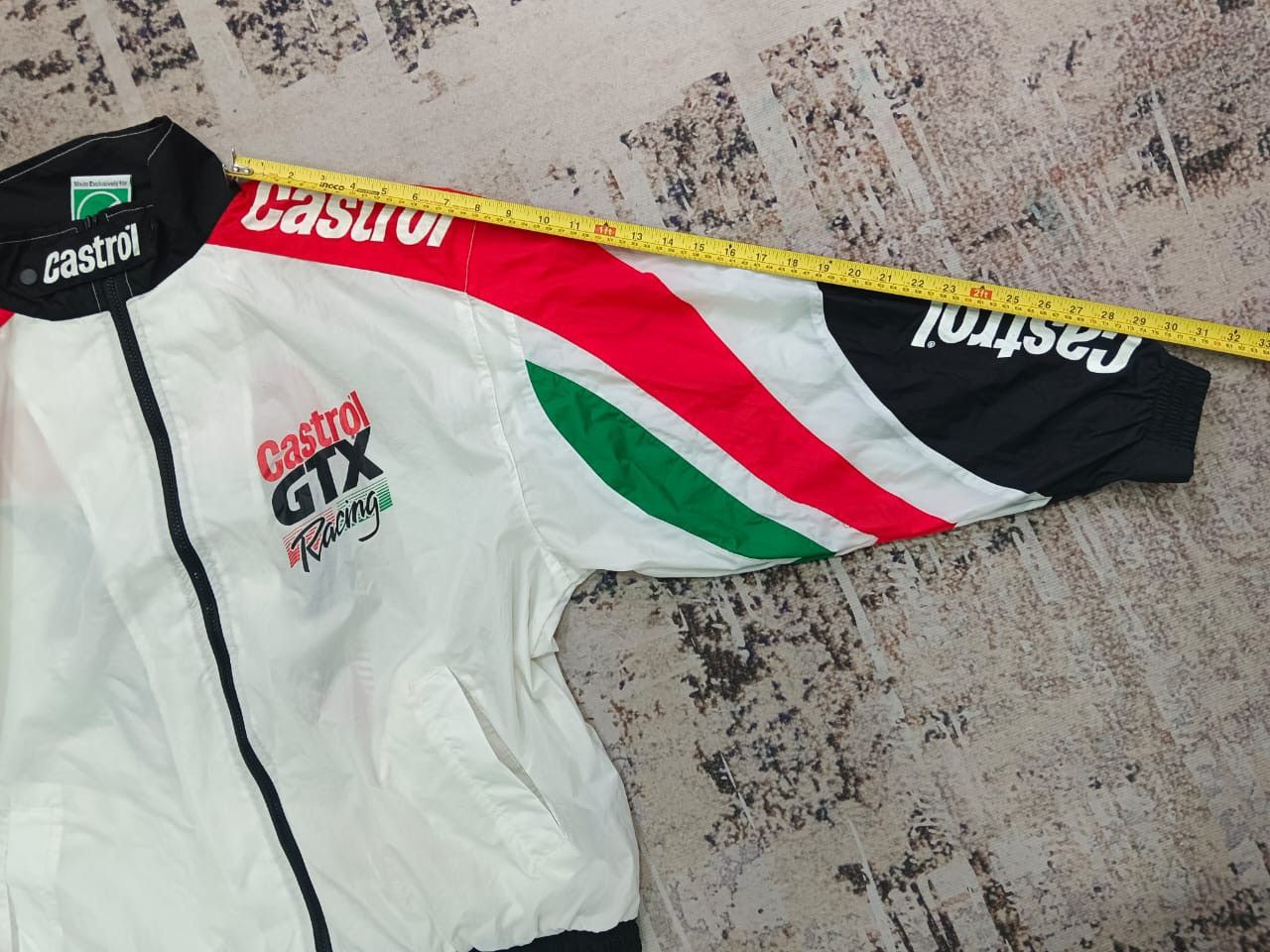 ICON Motorsports vintage CASTROL GTX RACING - light zipper jacket Size US XL / EU 56 / 4 - 6 Thumbnail