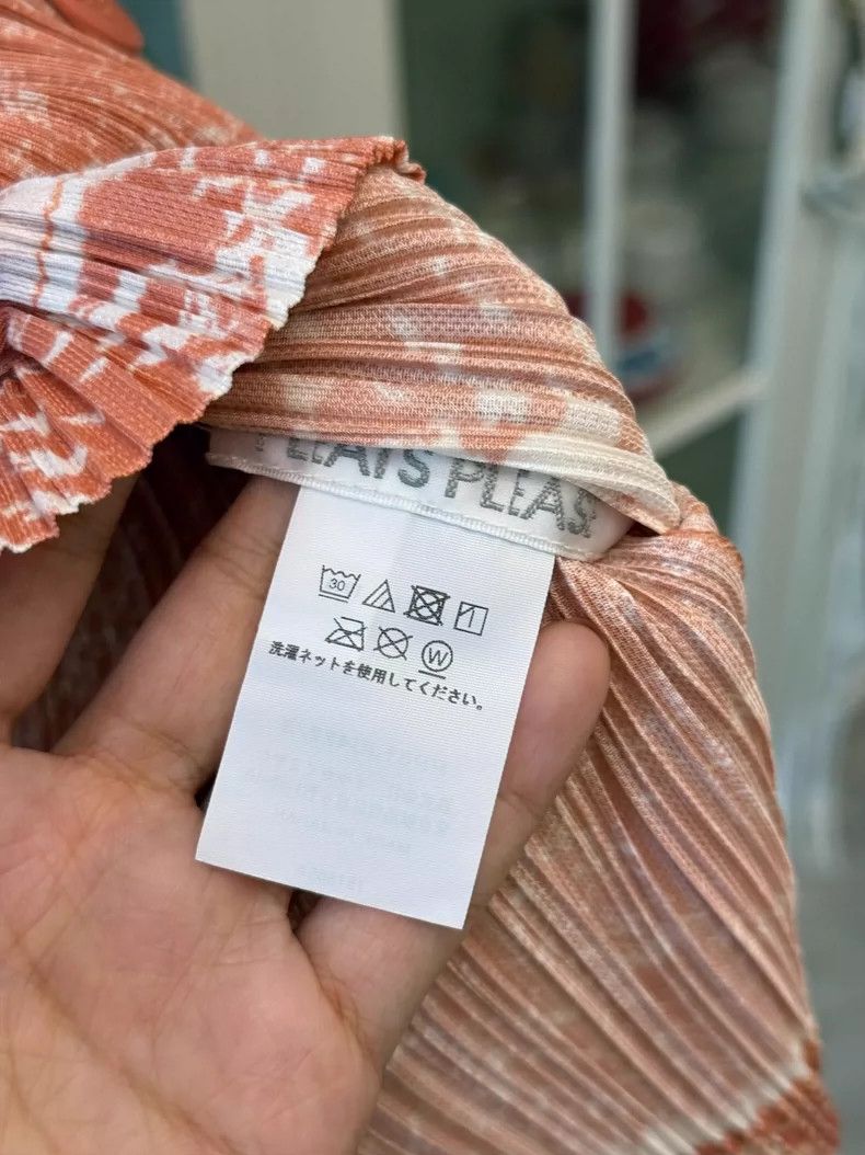Issey Miyake Issey Miyake size:3 Pink pork belly pleated top Size XS / US 0-2 / IT 36-38 - 3 Thumbnail