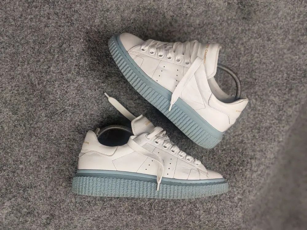 Officine Creative Officine Creative leather sneakers Oversized massive sole Size US 7 / IT 37 - 1 Thumbnail
