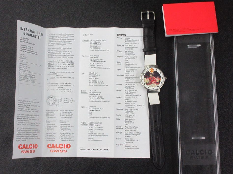 Vintage Vintage 1997 Calcio Swiss Watch Located Size ONE SIZE - 9 Thumbnail