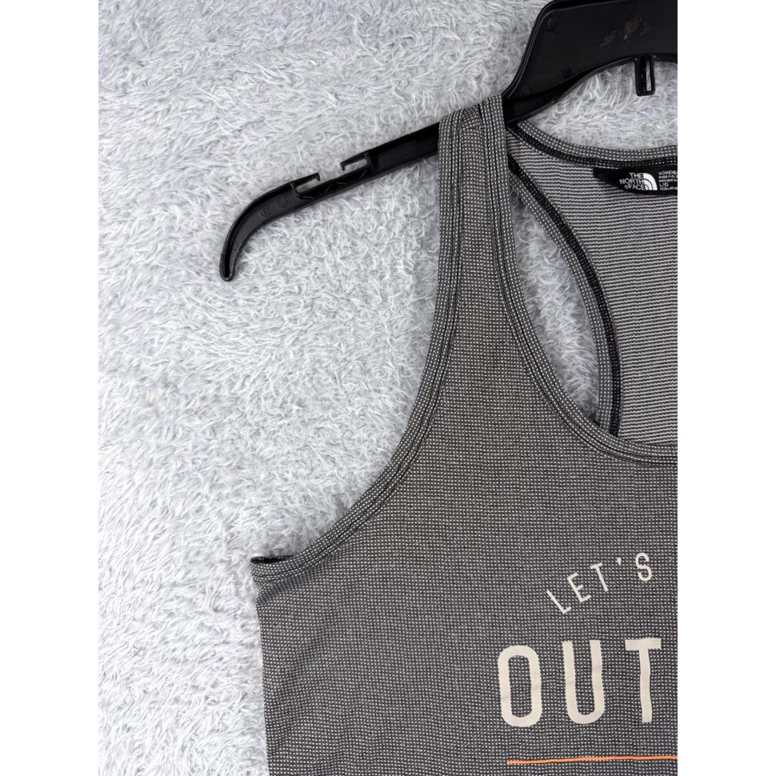 The North Face The North Face Shirt Women L Gray Tank Sleeveless Pullover Jersey Polyester Casual Workwear - Class, Outdoor, Basic, 90s? Size L / US 10 / IT 46 - 3 Thumbnail