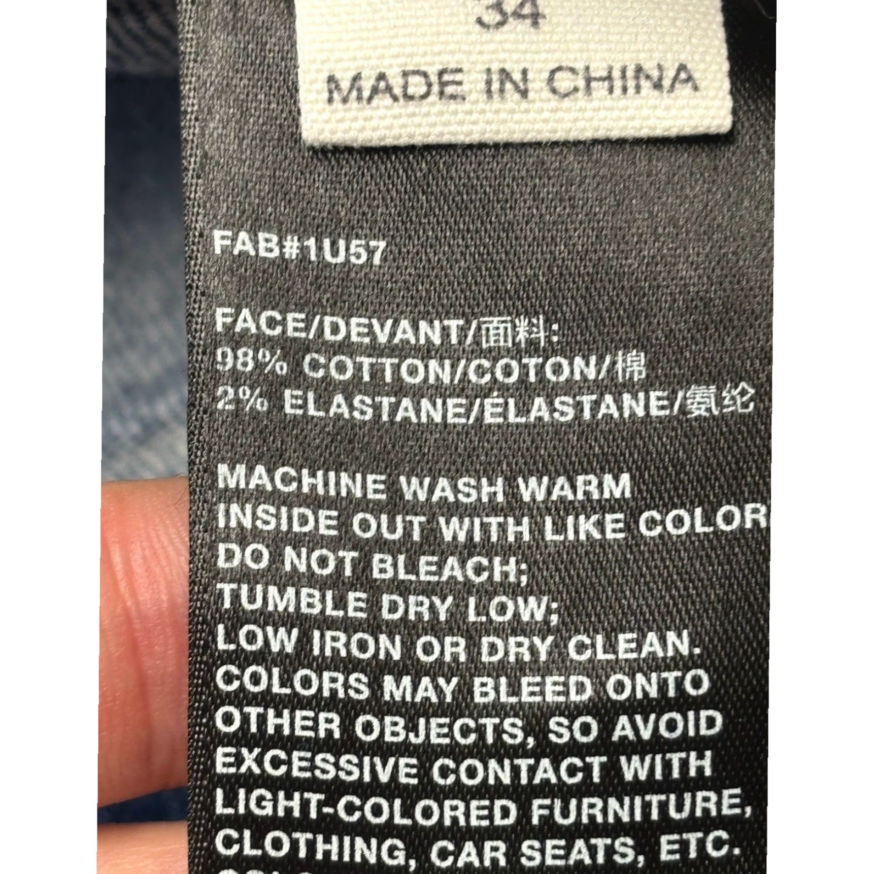 Denime Lafayette 148 New York Watts Straight Leg Jeans Blue Denim 34 26.5 5-Pocket Womens Jeans Comfort Stretch High Rise Colonial Blue (Medium) Denim Size 24" / US 00 / IT 34 - 6 Thumbnail