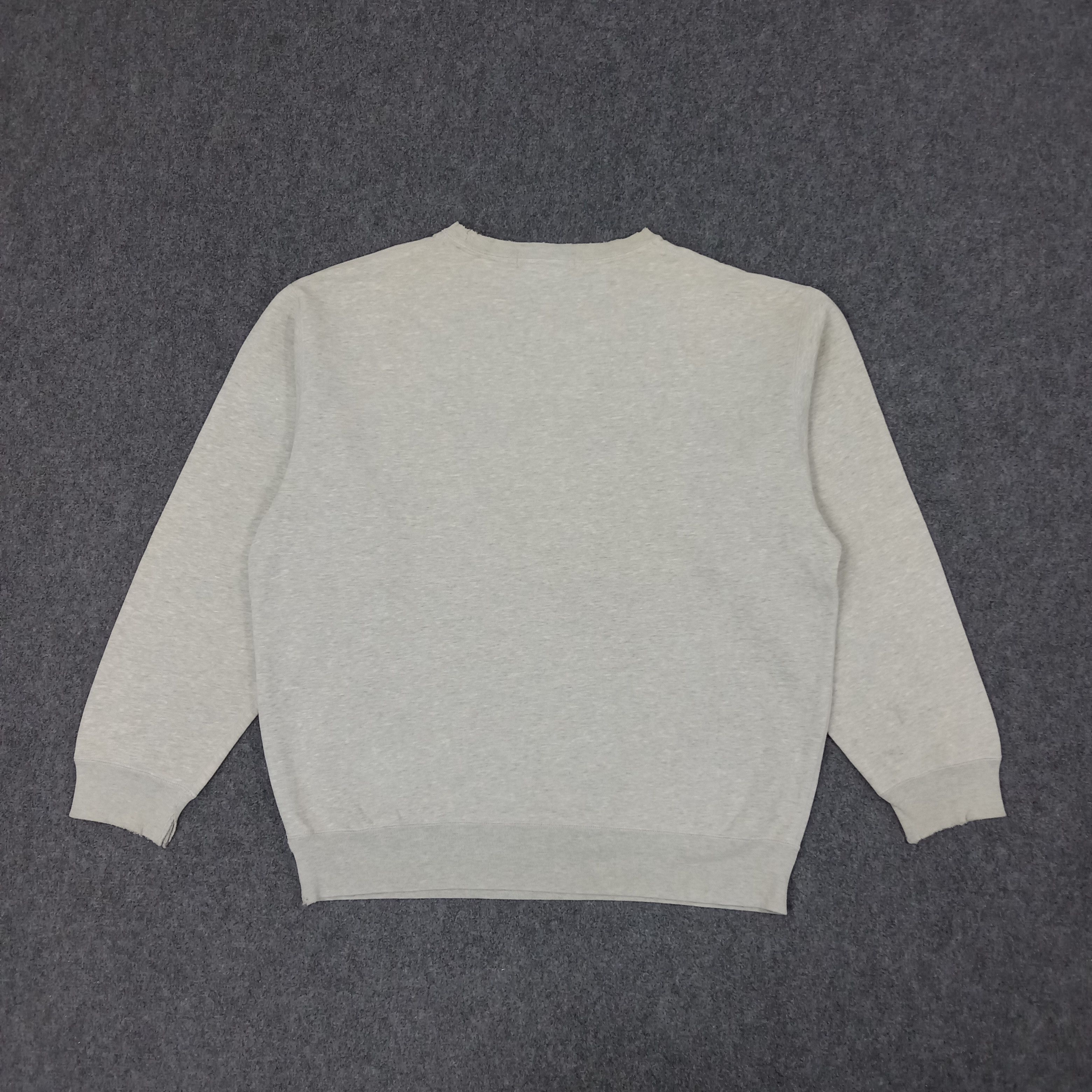Polo Ralph Lauren × Vintage Polo Bear by Ralph Lauren Distressed Sweatshirt C218N17 Size US XL / EU 56 / 4 - 4 Thumbnail