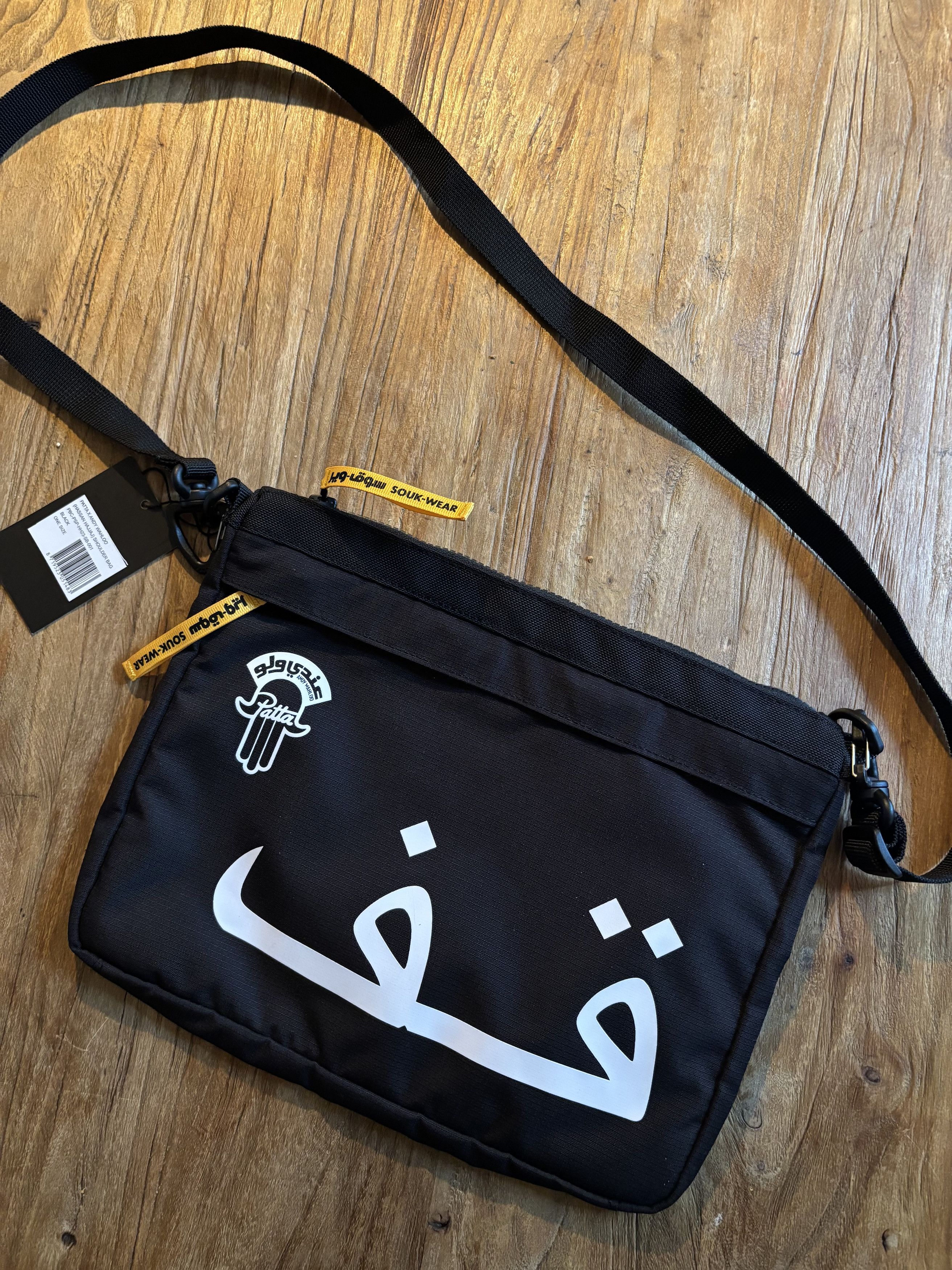 Patta Patta x Andy Wahloo black shoulder bag Size ONE SIZE - 3 Thumbnail