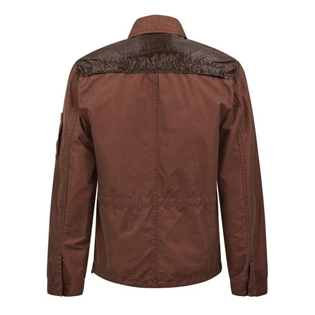 C.P. Company o1y1224 Solid Color Shirt in Chocolate Brown Size US S / EU 44-46 / 1 - 2 Thumbnail