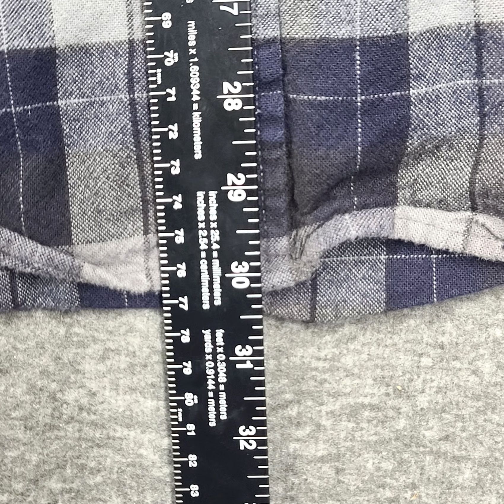 Pendleton Pendleton Mason Cotton Flannel Shirt Mens XL Long Sleeve Blue Gray Plaid Button-Down Collar Casual, Travel Twill Size US XL / EU 56 / 4 - 7 Thumbnail