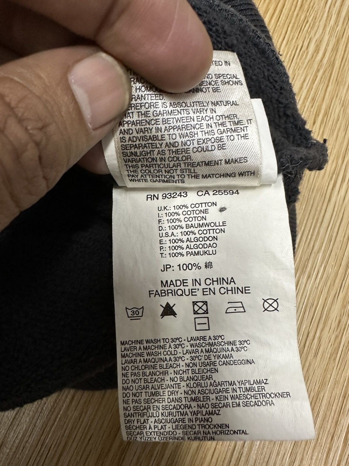 Diesel Diesel Spellout Zipper Hoodie Faded Sunlight Z48 Size US M / EU 48-50 / 2 - 10 Thumbnail