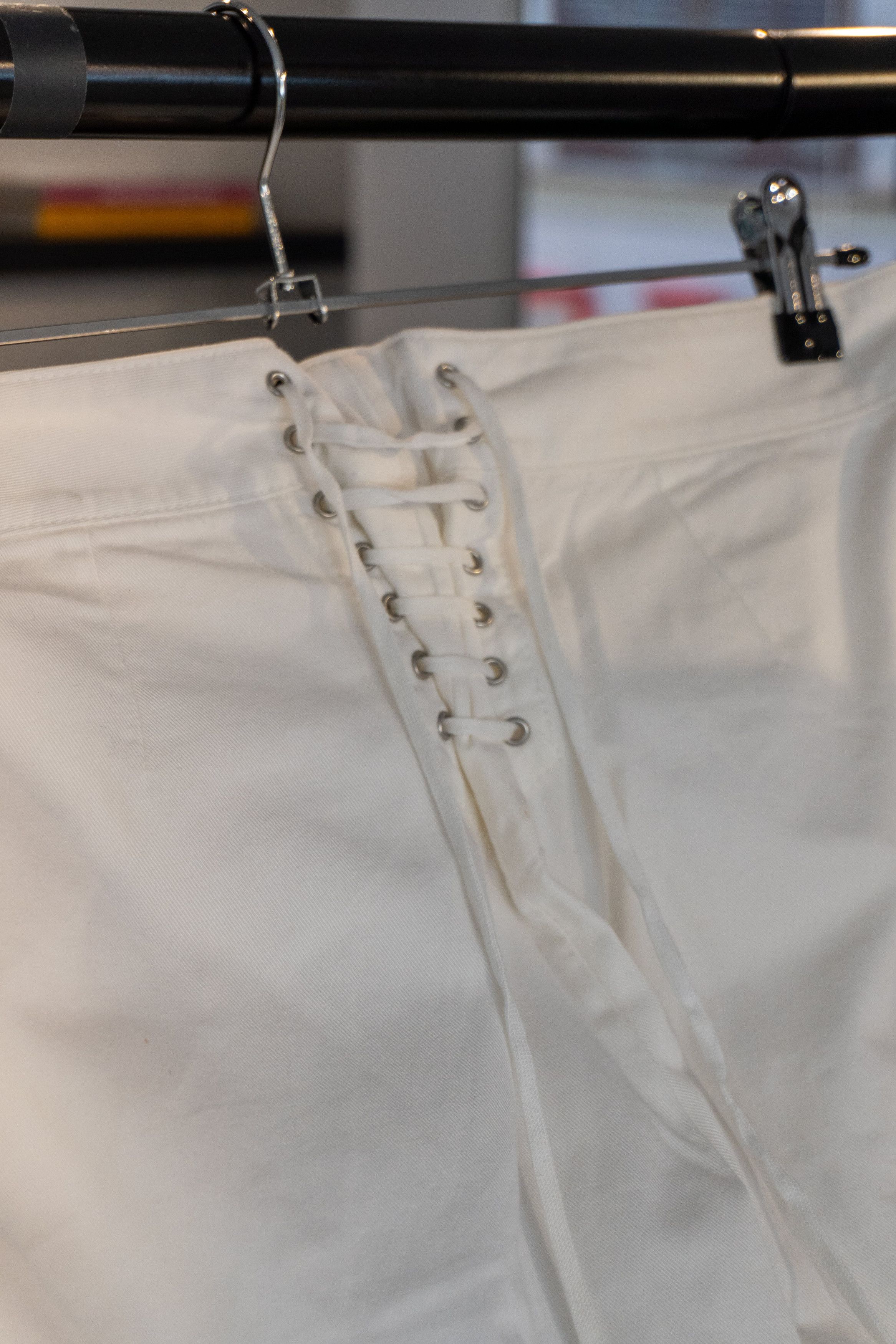 Dolce & Gabbana Dolce Gabbana 2003 cotton pants with corset unique piece Size 30" / US 8 / IT 44 - 8 Thumbnail