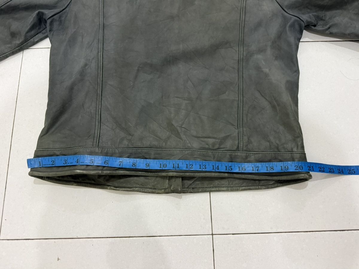 Caruso VTG CARUSO M65 Leather Multipocket Jacket Size US L / EU 52-54 / 3 - 18 Thumbnail