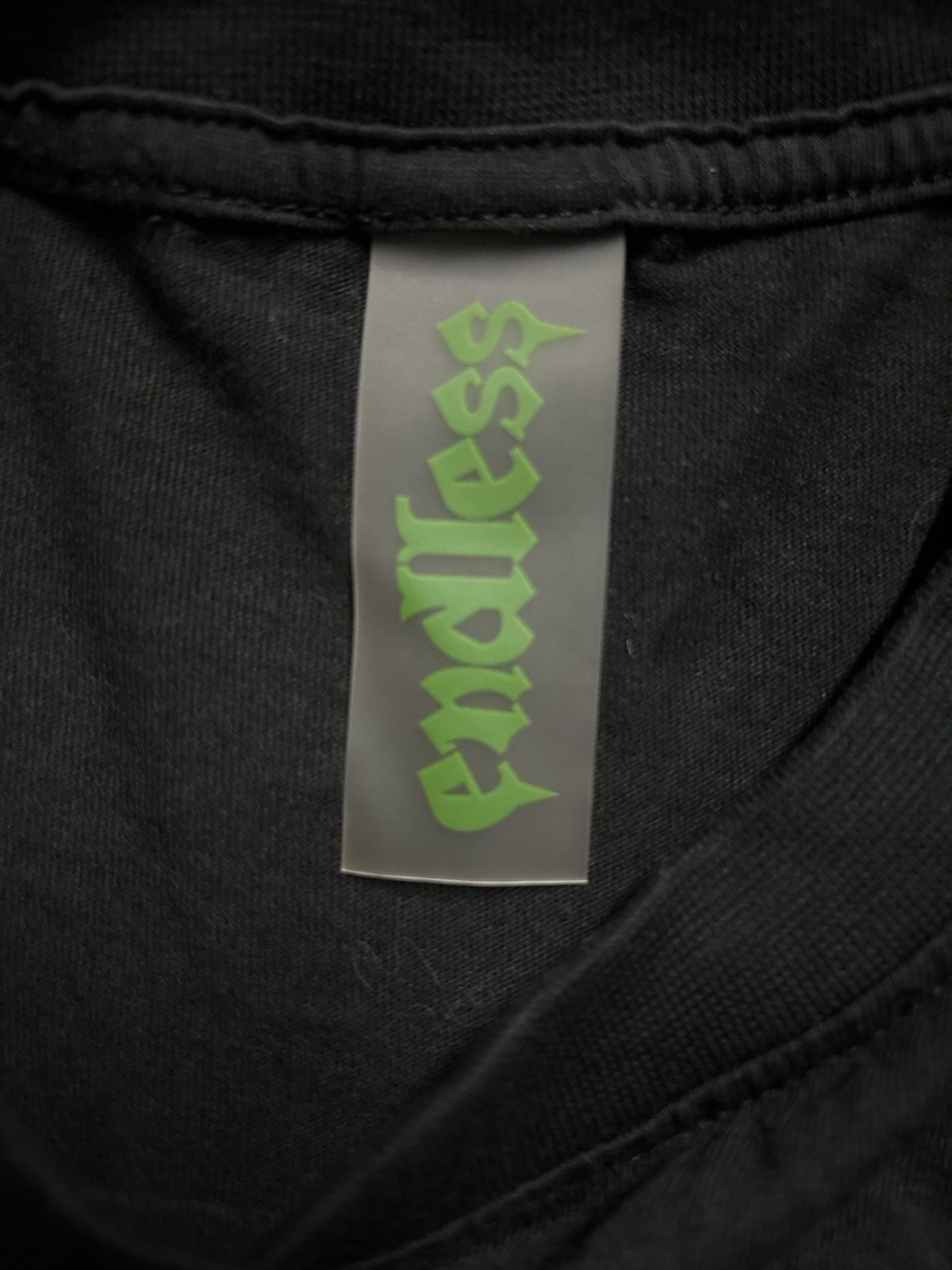 Endless Endless Denim Pink Tape Tee Size US XL / EU 56 / 4 - 5 Thumbnail