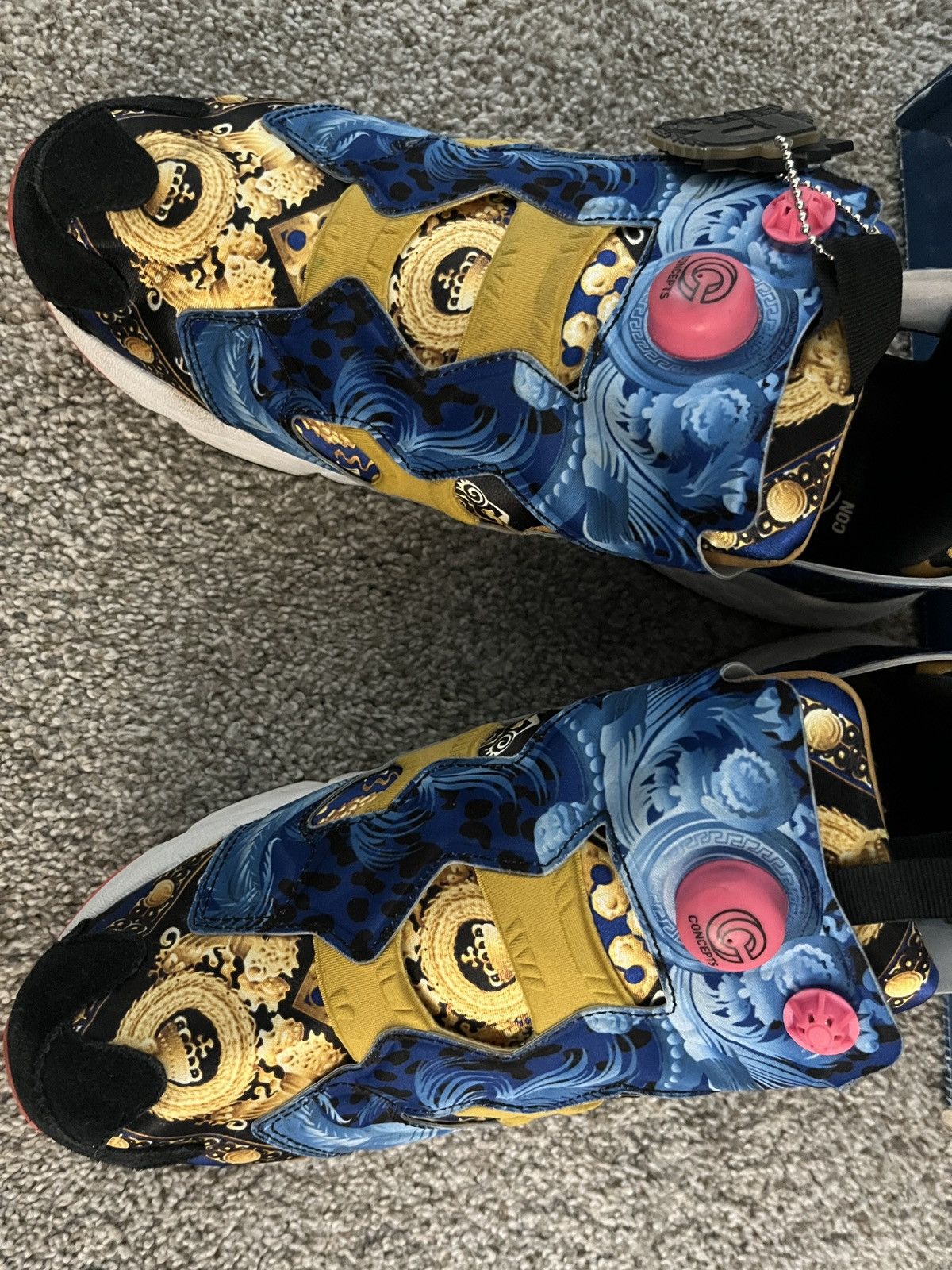 Reebok Reebok x Concepts CNCPTS Instapump Fury Versace size 13 Size US 13 / EU 46 - 3 Thumbnail
