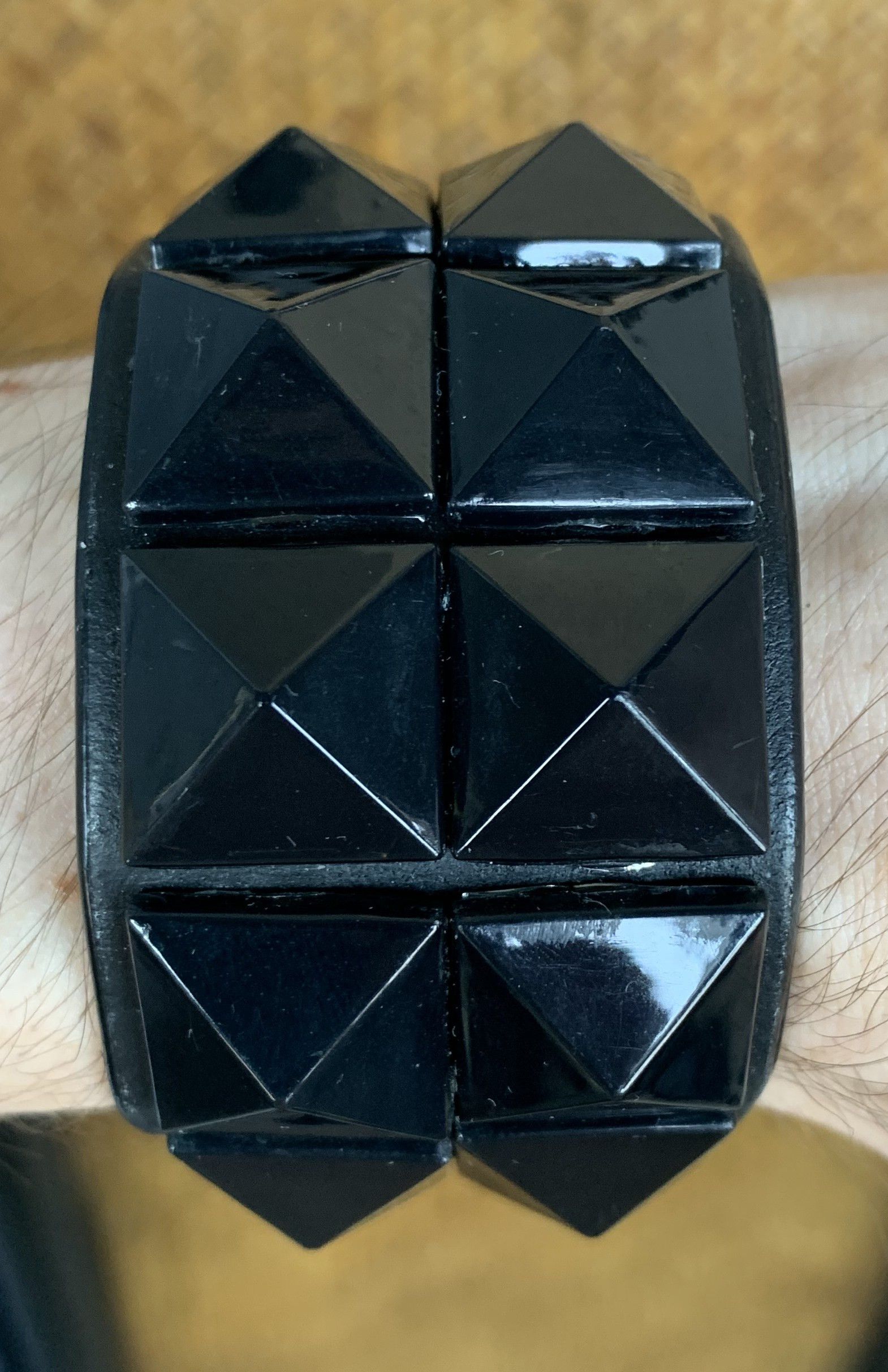 Number (N)ine FW04 Number (N)ine Studded Leather Bracelet Size ONE SIZE - 8 Thumbnail