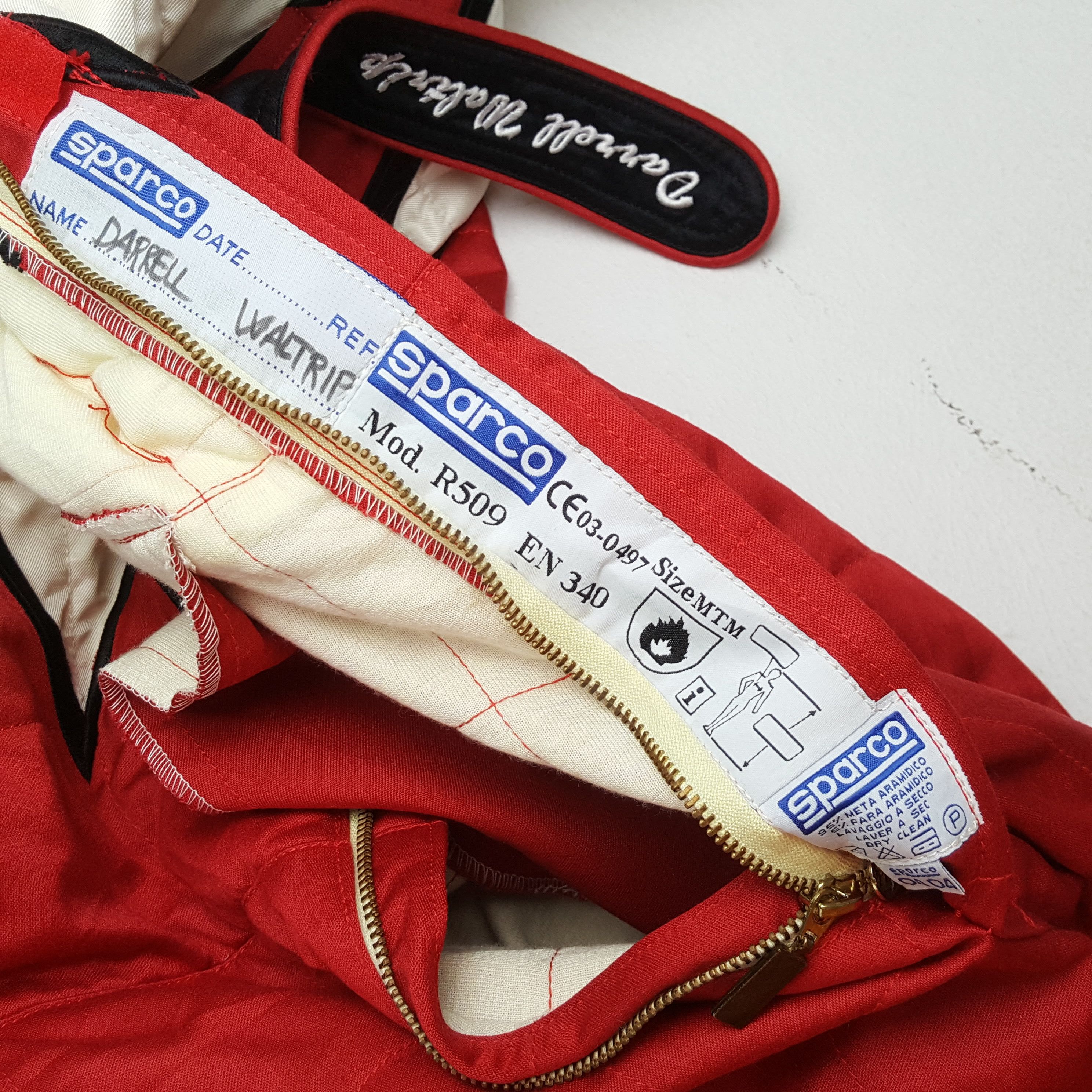 NASCAR × Tundra × Vintage Vintage TOYOTA TUNDRA SPARCO Racing Team Coverall Jacket Size US L / EU 52-54 / 3 - 15 Thumbnail