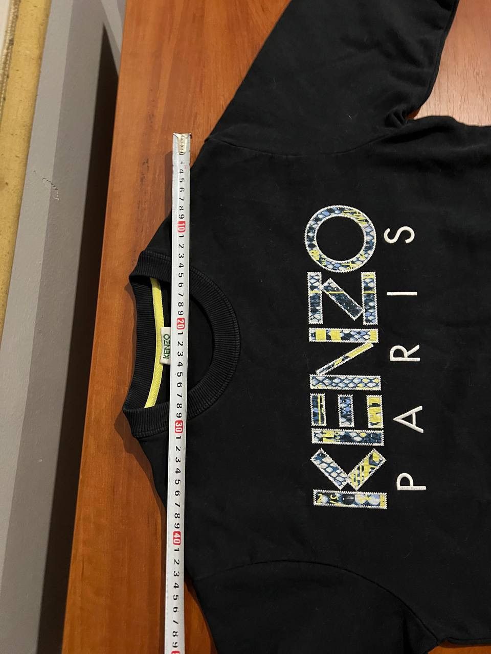 Kenzo KENZO PARIS BIG EMBROIDER LOGO DESIGN MENS SWEATSHIRT JUMPER Size US M / EU 48-50 / 2 - 20 Thumbnail