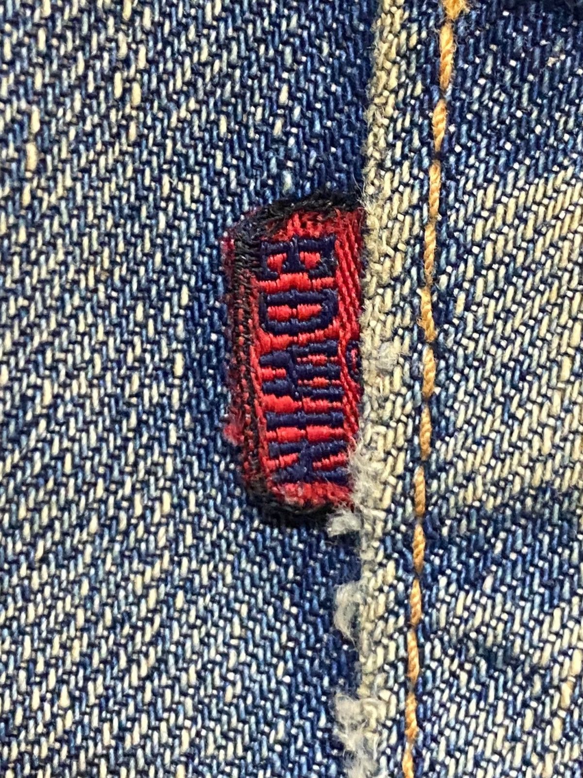 Edwin Vintage Edwin Japan Mud Wash Baggy Style Jeans Size US 36 / EU 52 - 10 Thumbnail