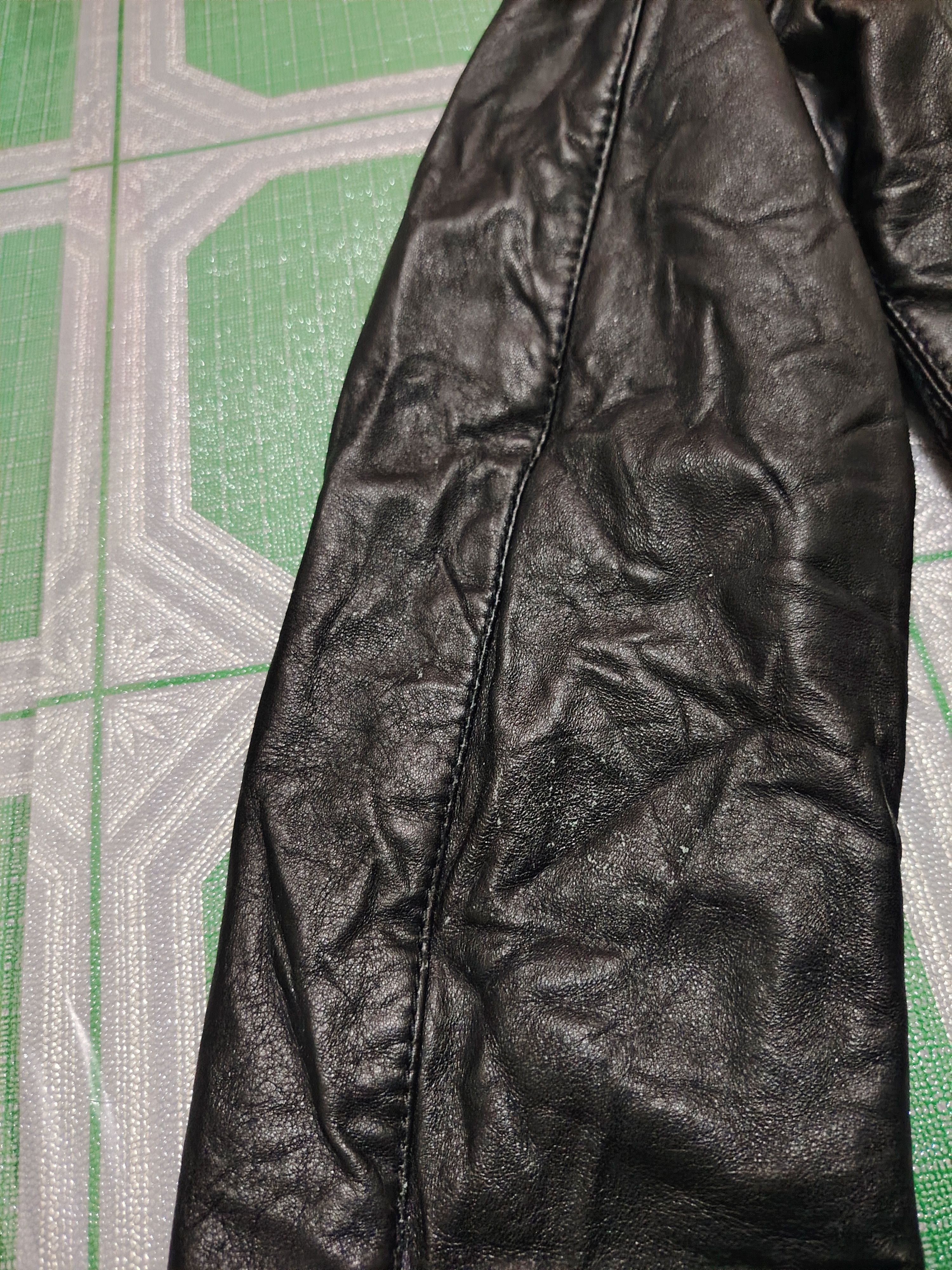 Armani Leather jacket Armani Jeans Size S / US 4 / IT 40 - 16 Thumbnail
