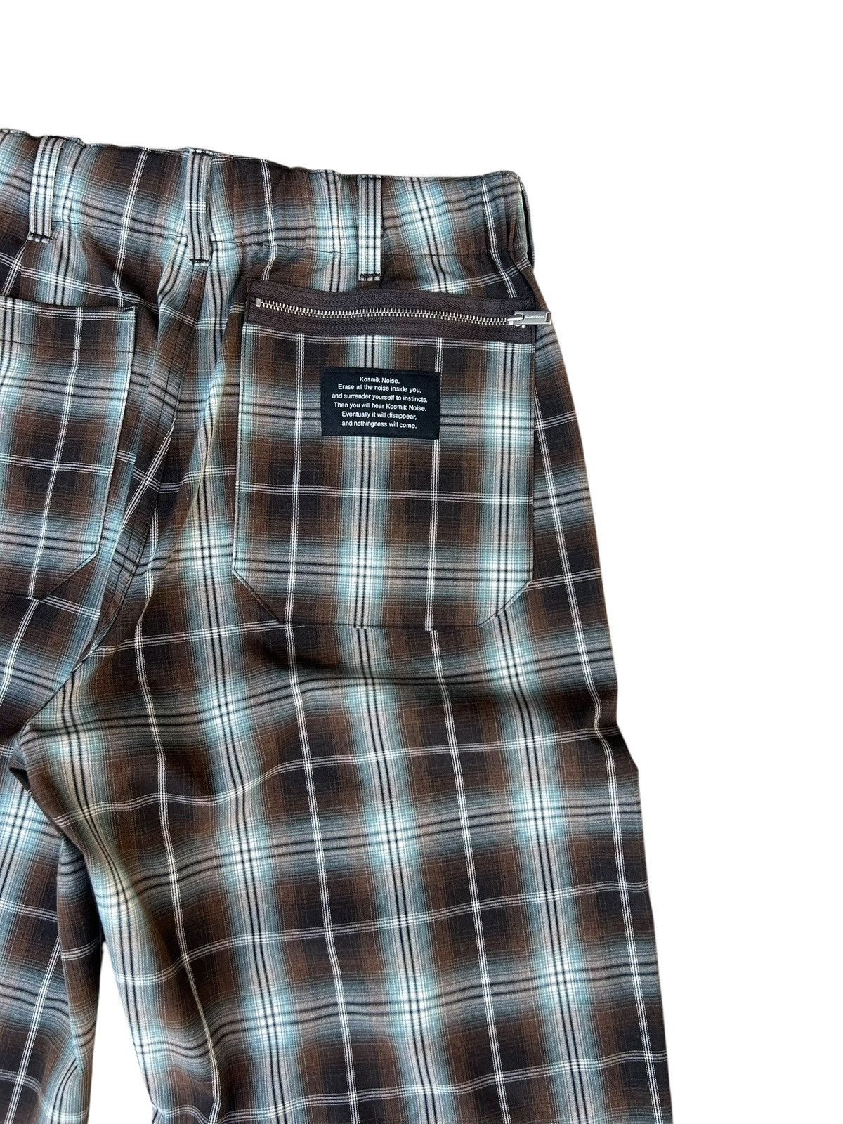 Undercover Undercover X Gu Shadows Plaid Parachute Baggy Trouser Pant Size US 29 - 15 Thumbnail