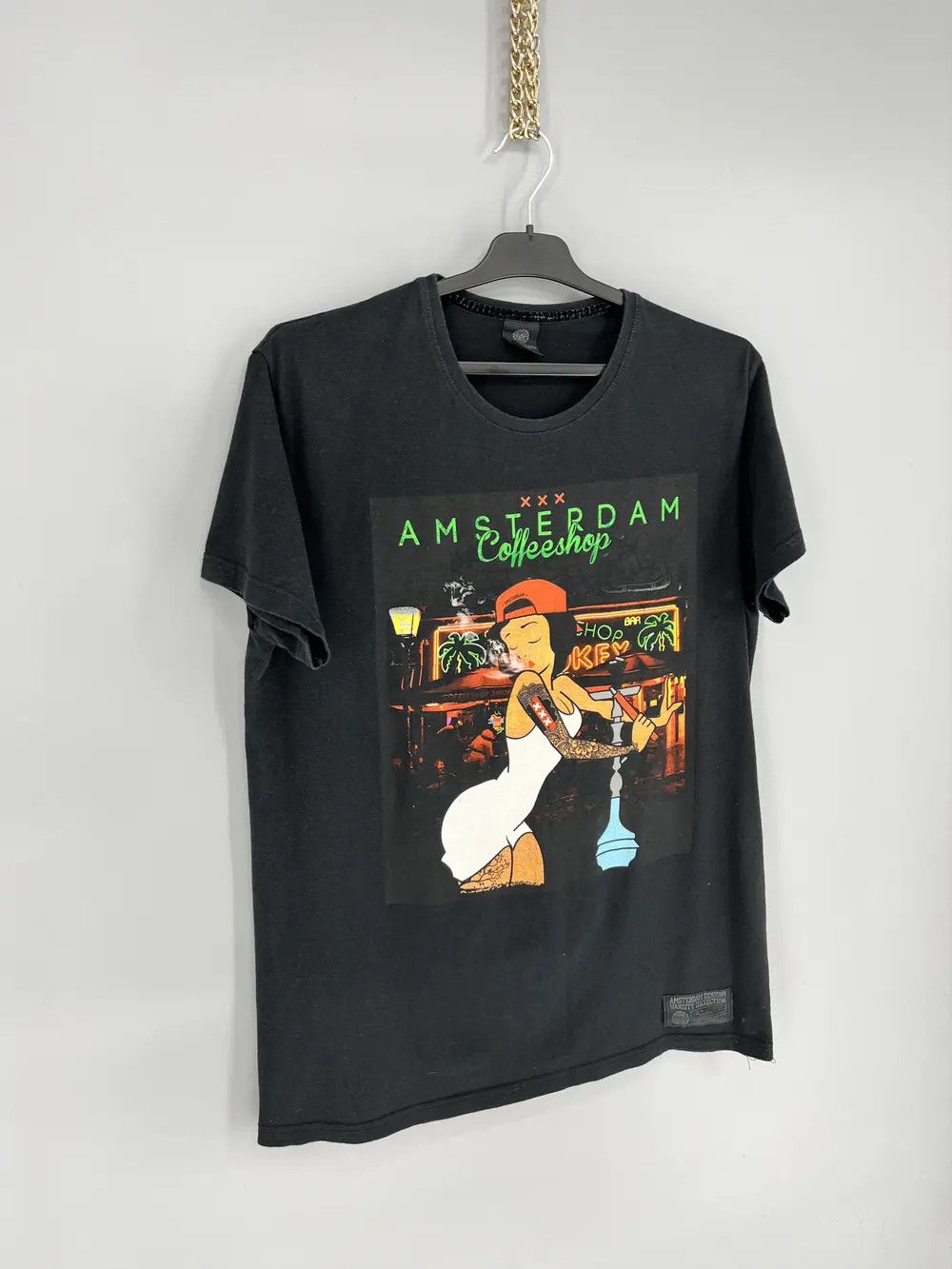 Other Red Light District Amsterdam Sexy Girl With Boobs Tee Size US L / EU 52-54 / 3 - 2 Thumbnail