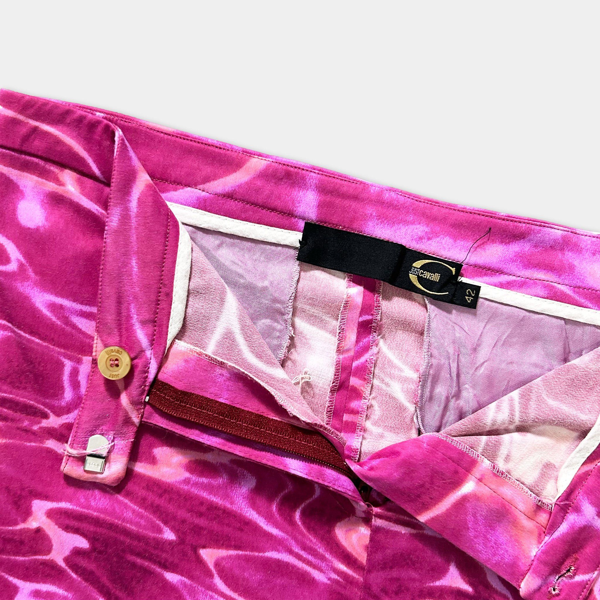 Just Cavalli Just Cavalli Water Pool Print Skirt Size 28" / US 6 / IT 42 - 2 Thumbnail