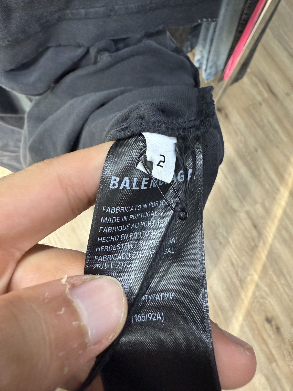 Balenciaga Balenciaga Short Sleeve Size US M / EU 48-50 / 2 - 7 Thumbnail