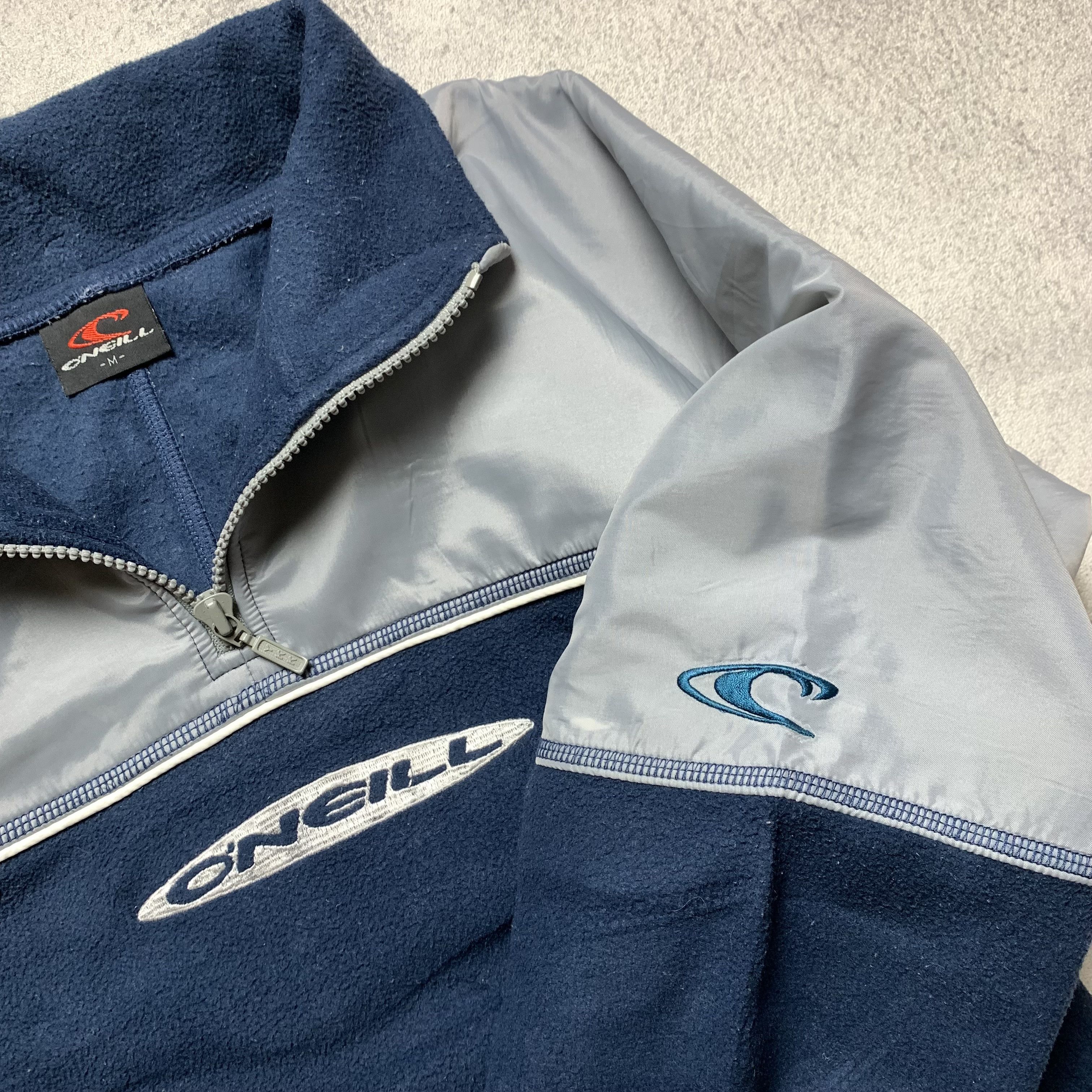 O'Neill Vintage Oneill Half Zip Fleece Jacket Size US M / EU 48-50 / 2 - 6 Thumbnail