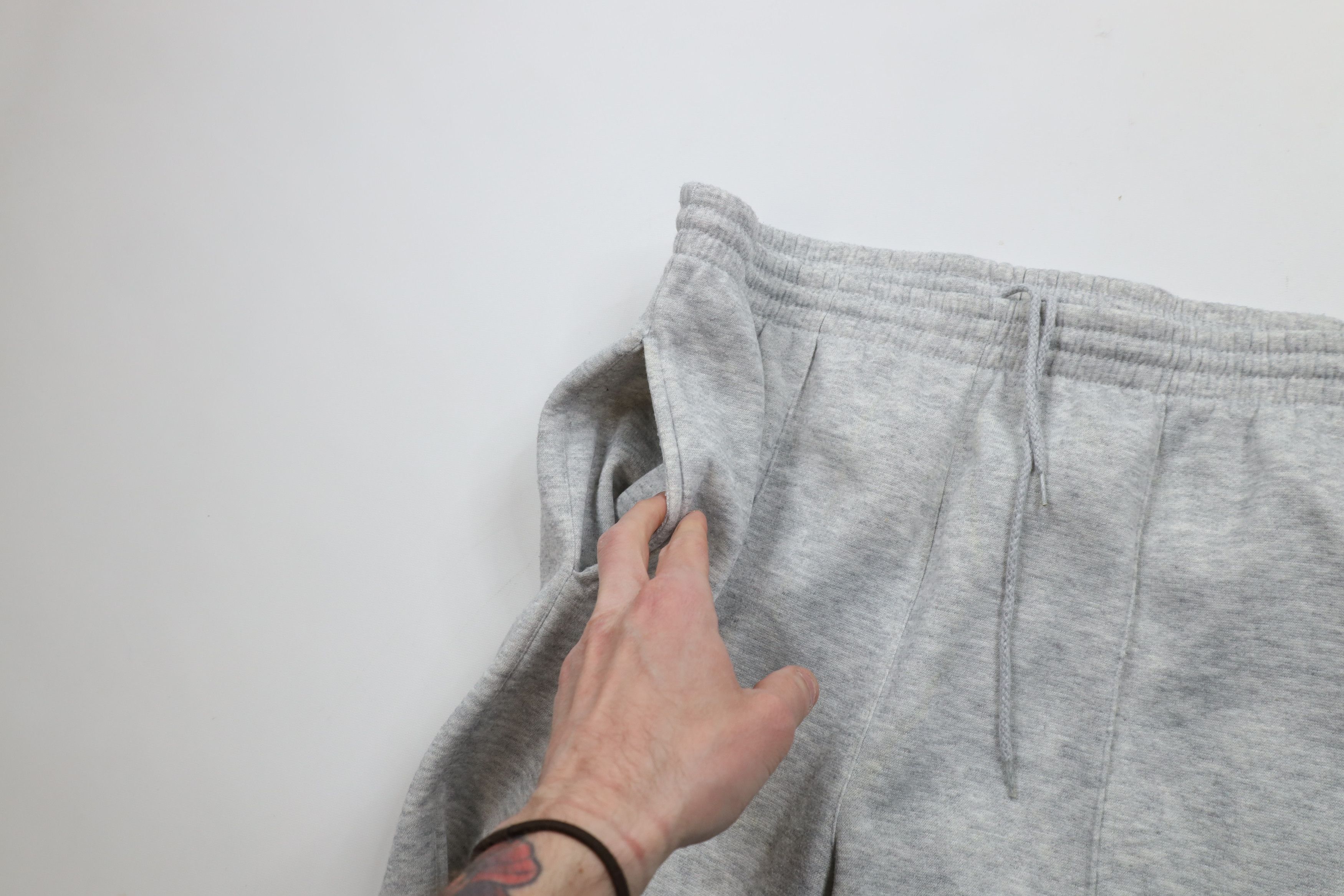 Vintage Vintage 80s 90s Streetwear Triblend Sweatpants Joggers Gray Size US 36 / EU 52 - 7 Thumbnail