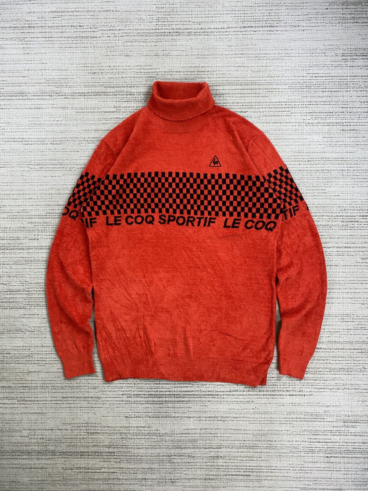 Japanese Brand × Le Coq Sportif × Vintage Vtg Le Coq Sportif Golf Collection Longsleeve Sweatshirt Size US L / EU 52-54 / 3 - 1 Thumbnail