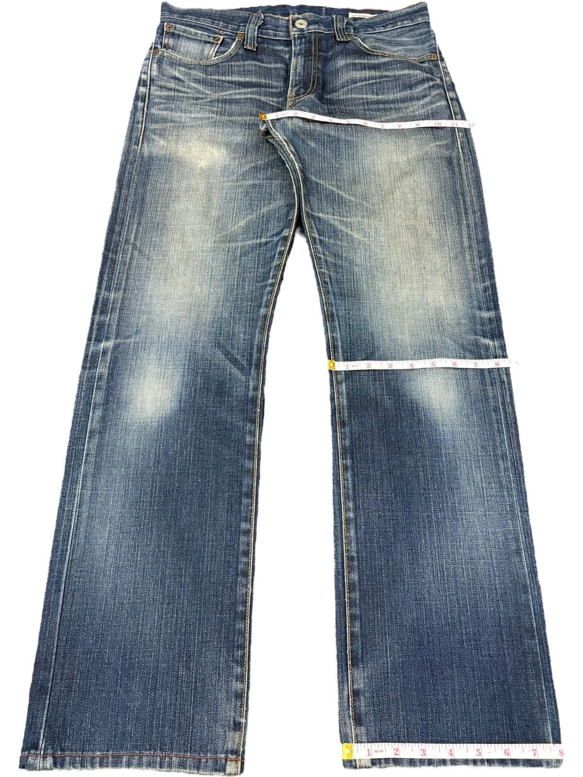 Levi's Vintage 90s Levis 505 Mud Wash Distressed Loose Jeans Size US 33 - 12 Thumbnail