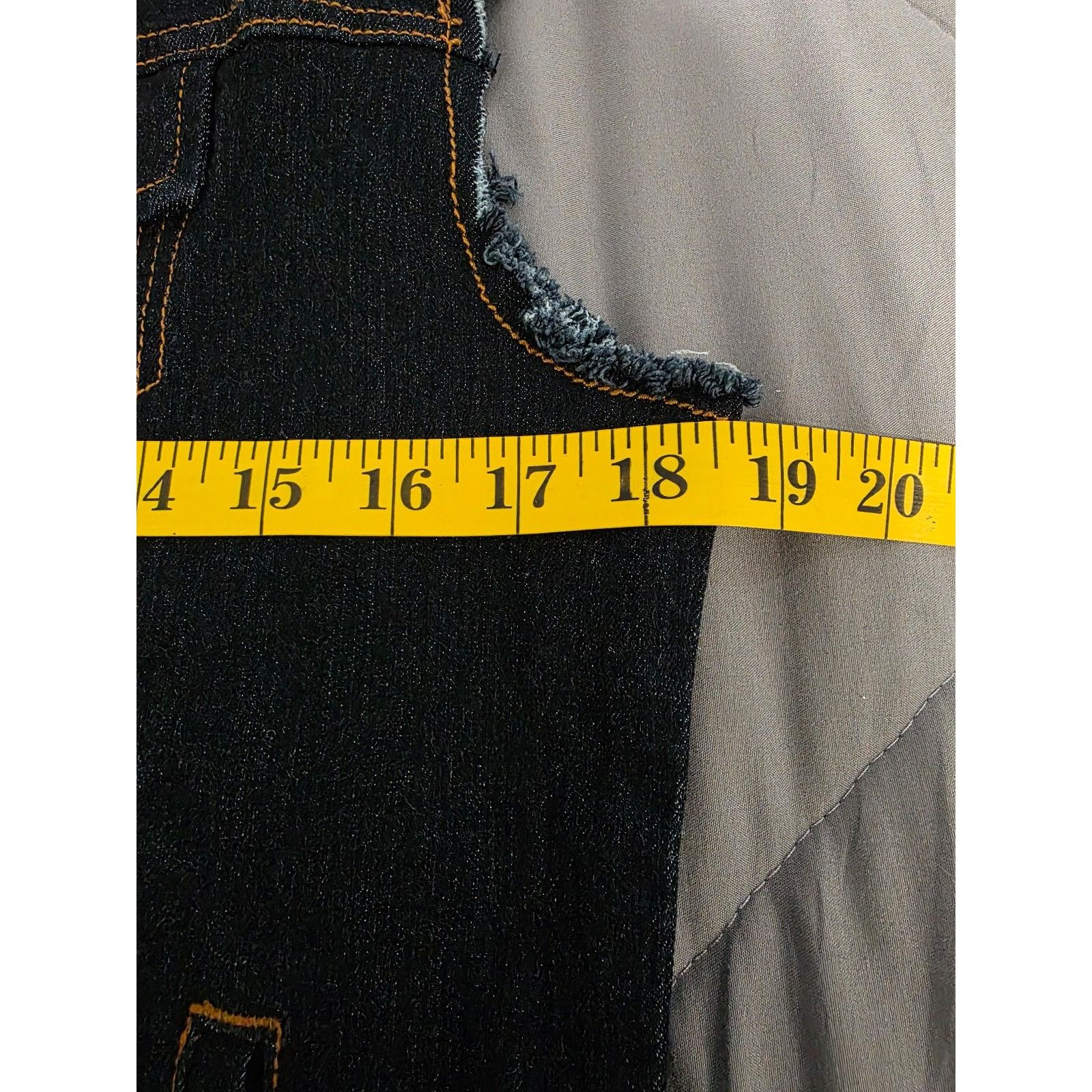 Other Ling's Fashion Jeans USA Women's size Medium Dark Denim "rip Size M / US 6-8 / IT 42-44 - 2 Thumbnail