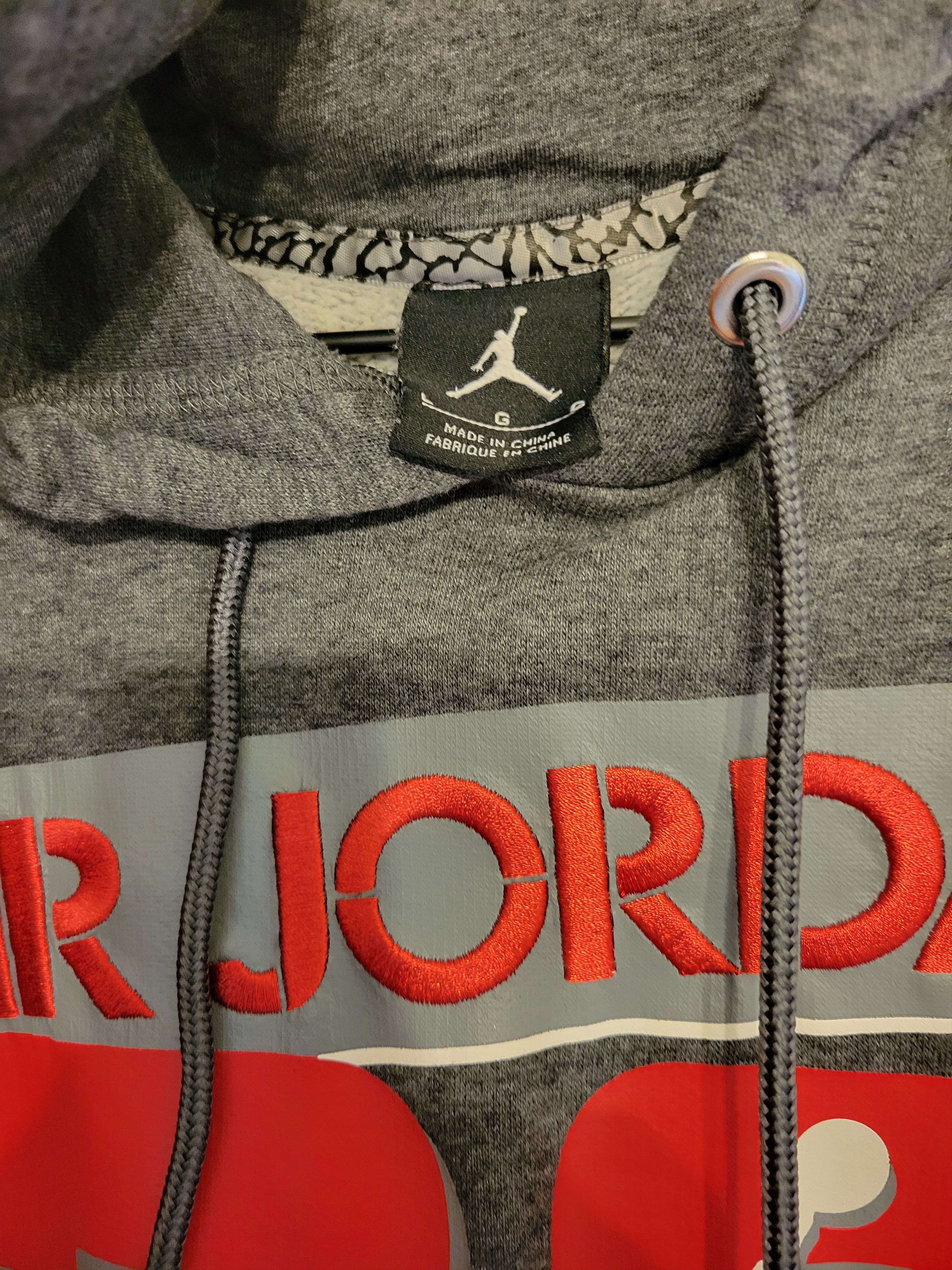 Nike Air Jordan Sleevless Hoodie Size US L / EU 52-54 / 3 - 3 Thumbnail