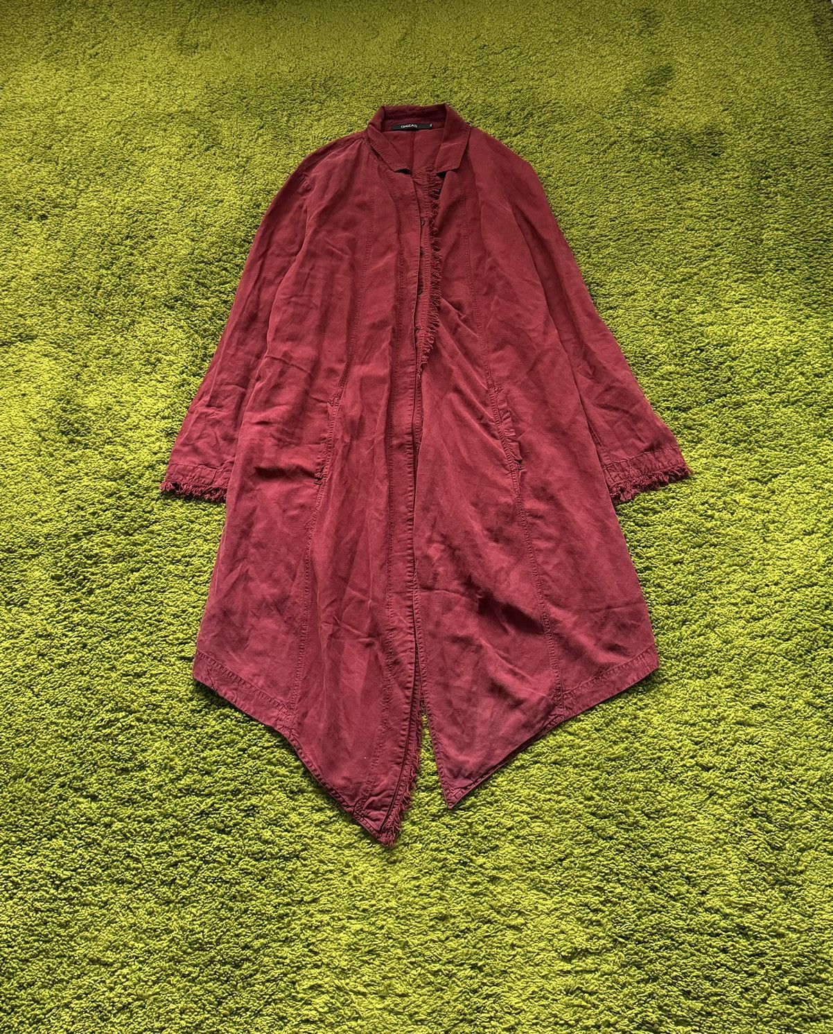 Designer Grizas avant garde silk linen blend dress tunic Size XL / US 12-14 / IT 48-50 - 1 Thumbnail